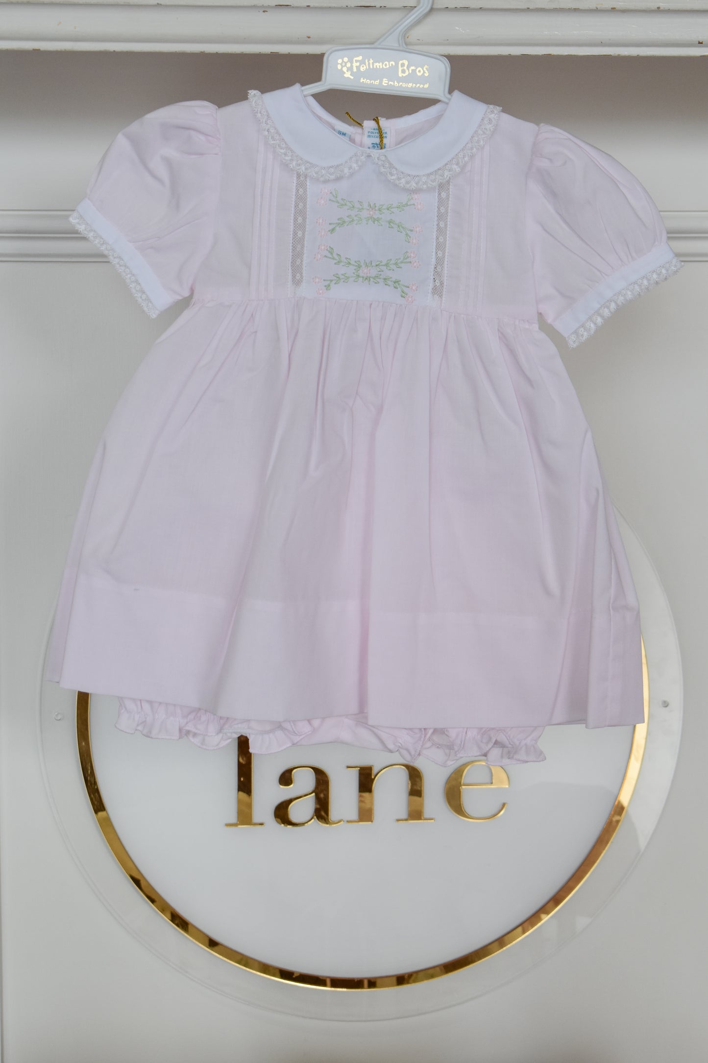 Forever Blooms Embroidered Heirloom Dress