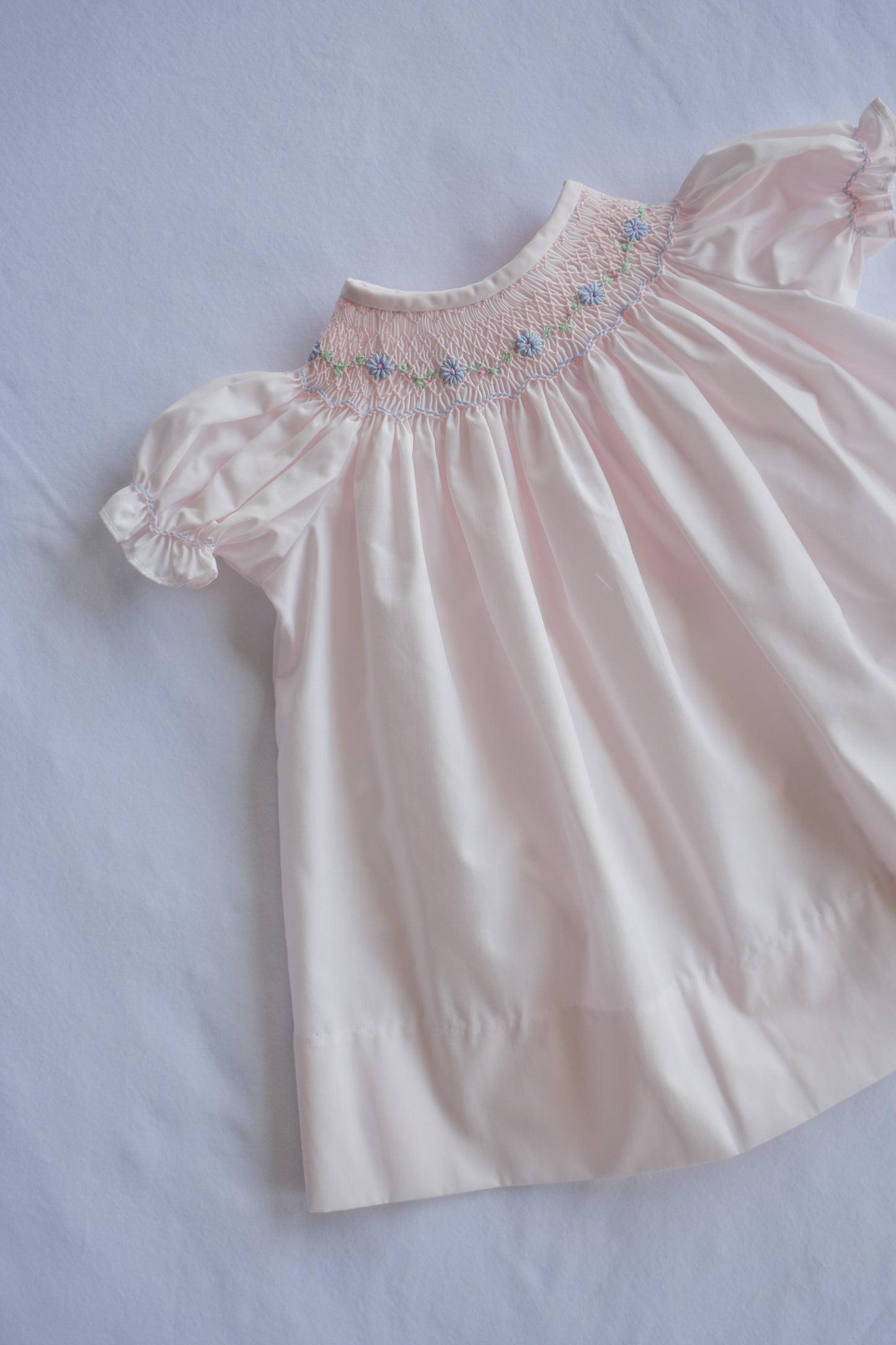 Daisy Darling-Pink Bishop Dress