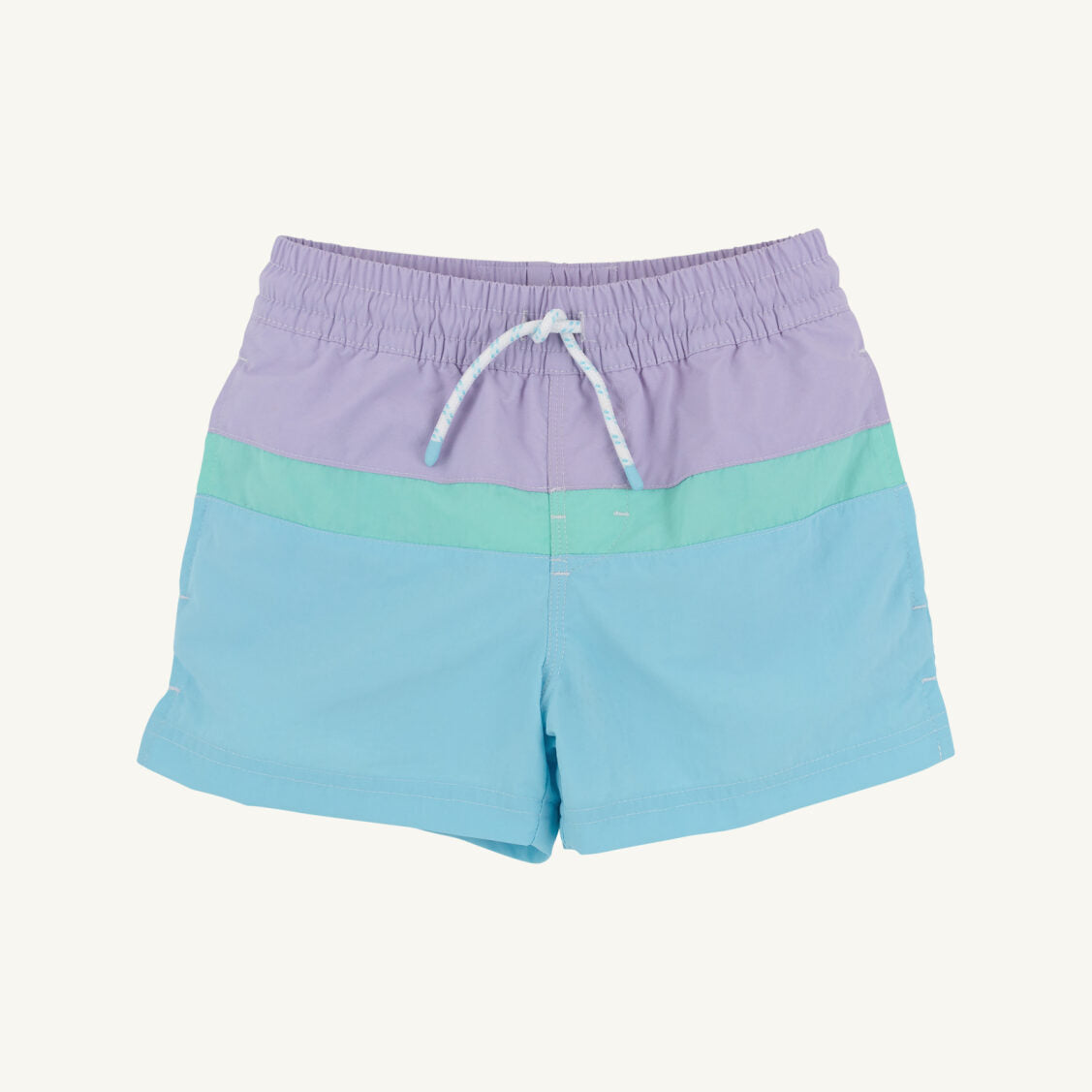 Country Club Colorblock Trunk-Turks Teal/Belhaven Blue/Lavender