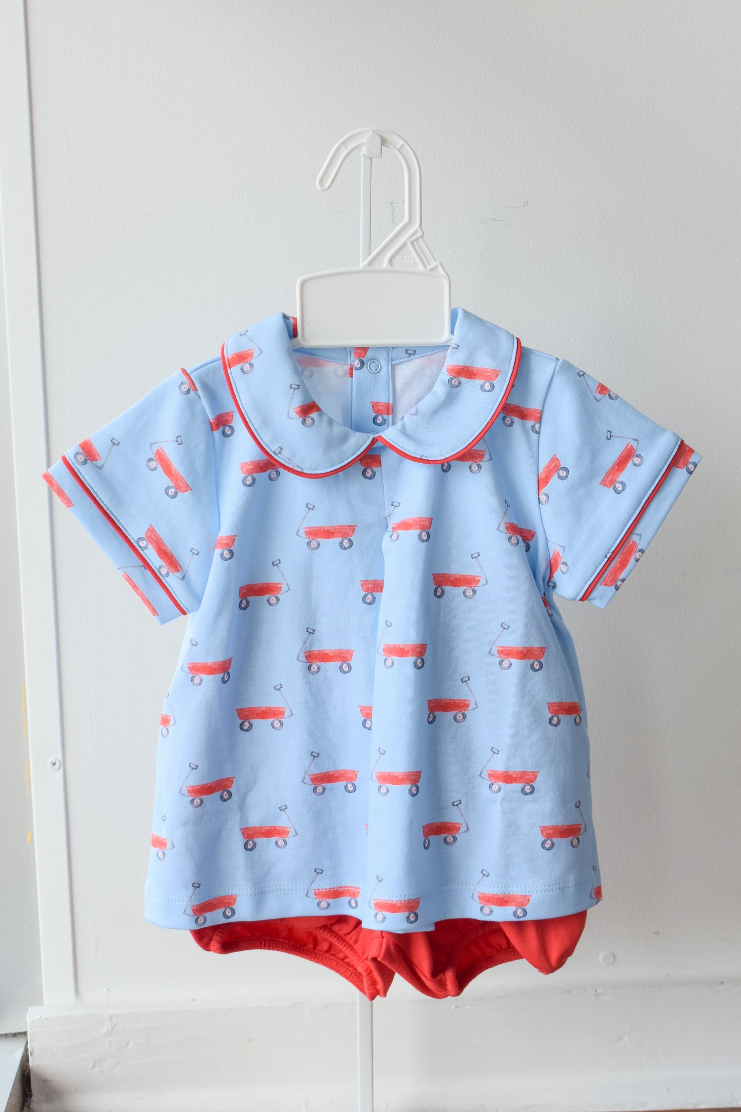 Lil Red Wagon Rory Diaper Set