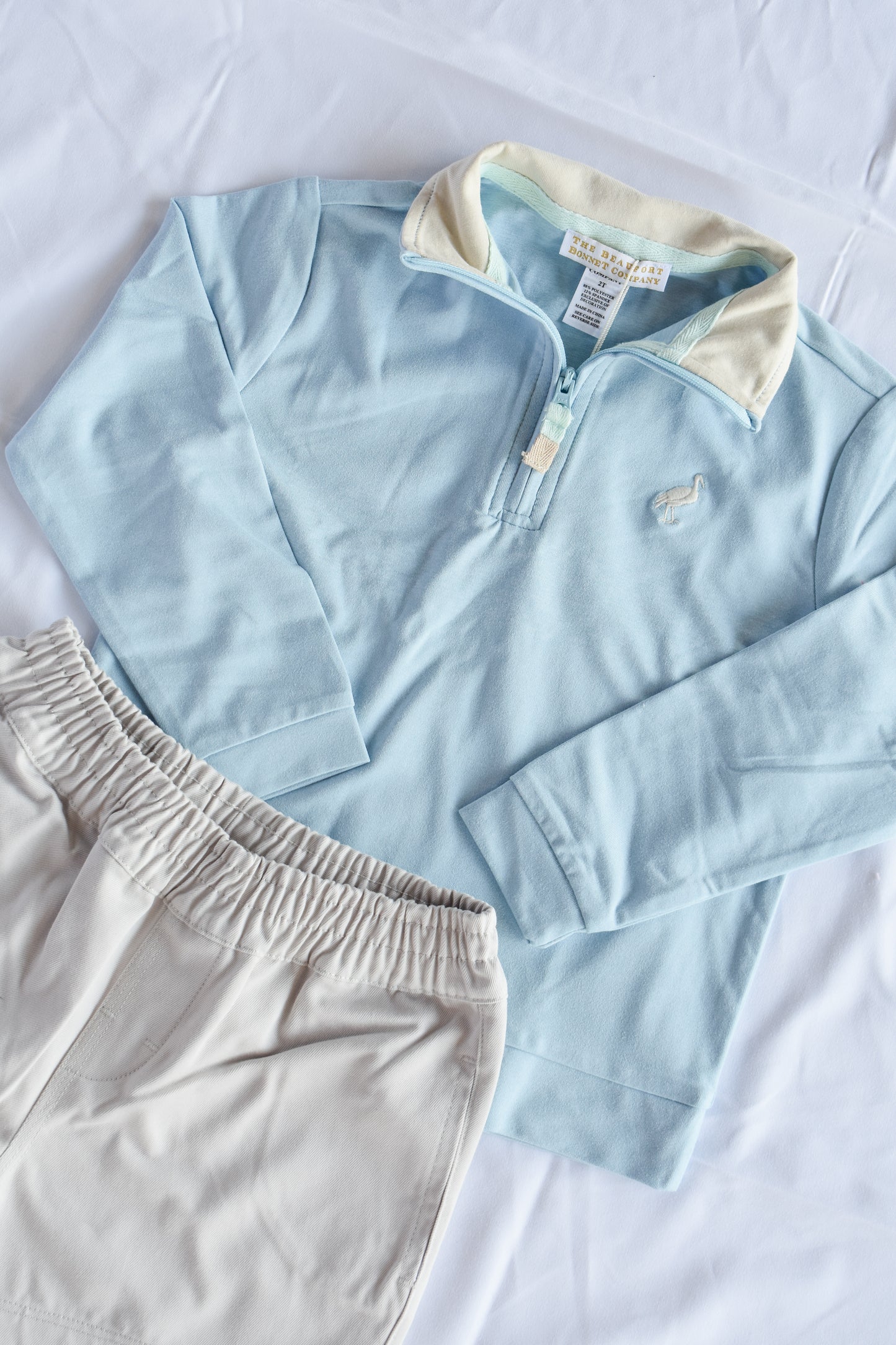 Prepletic Hayward Half Zip-Barrington Blue