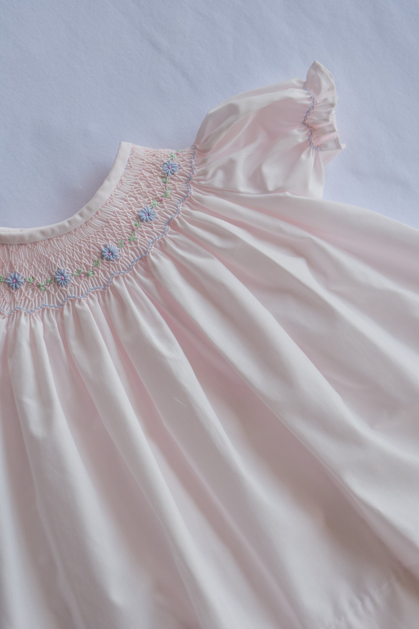Daisy Darling-Pink Bishop Dress