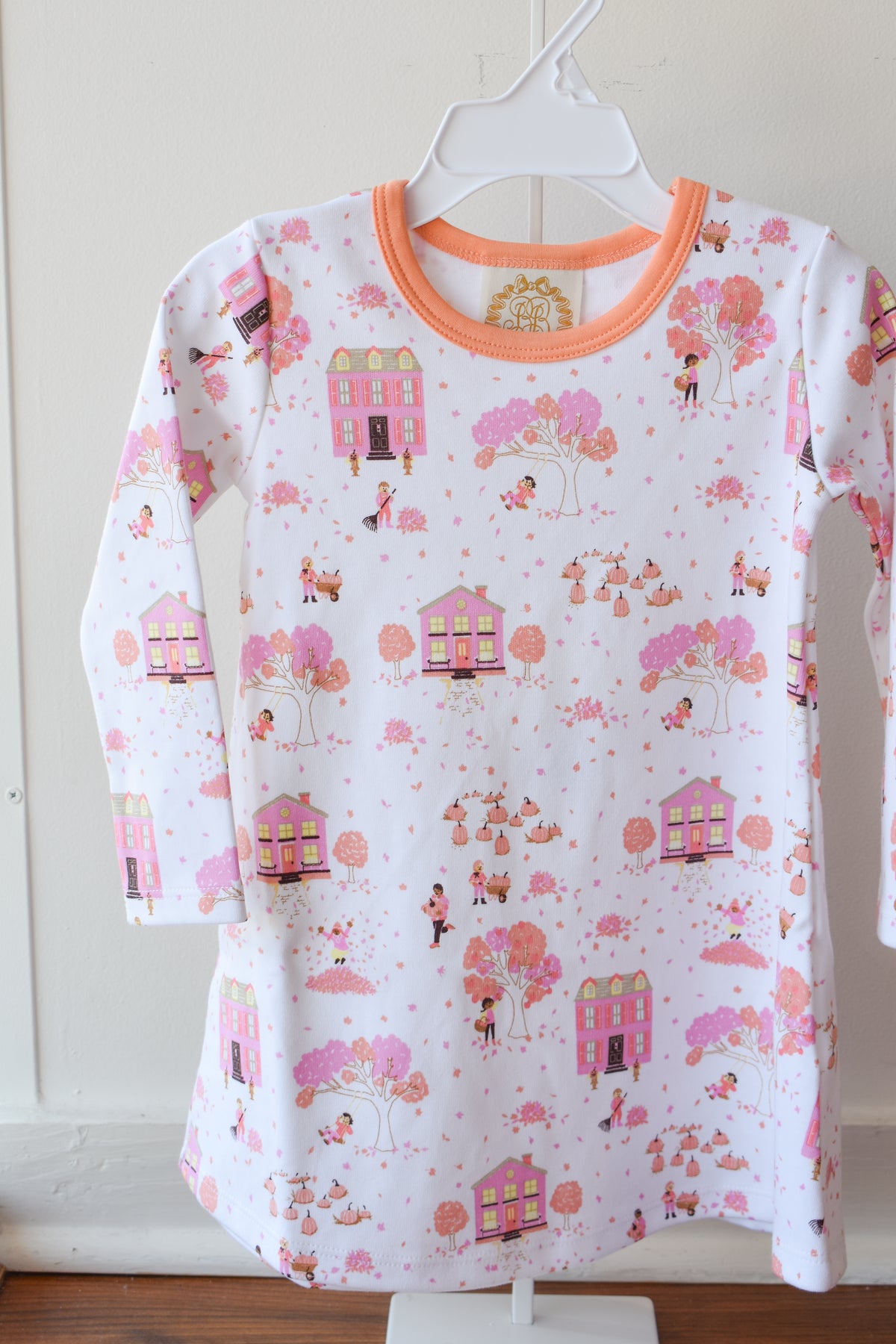 Long Sleeve Polly Play Dress-Fall on Fincastle