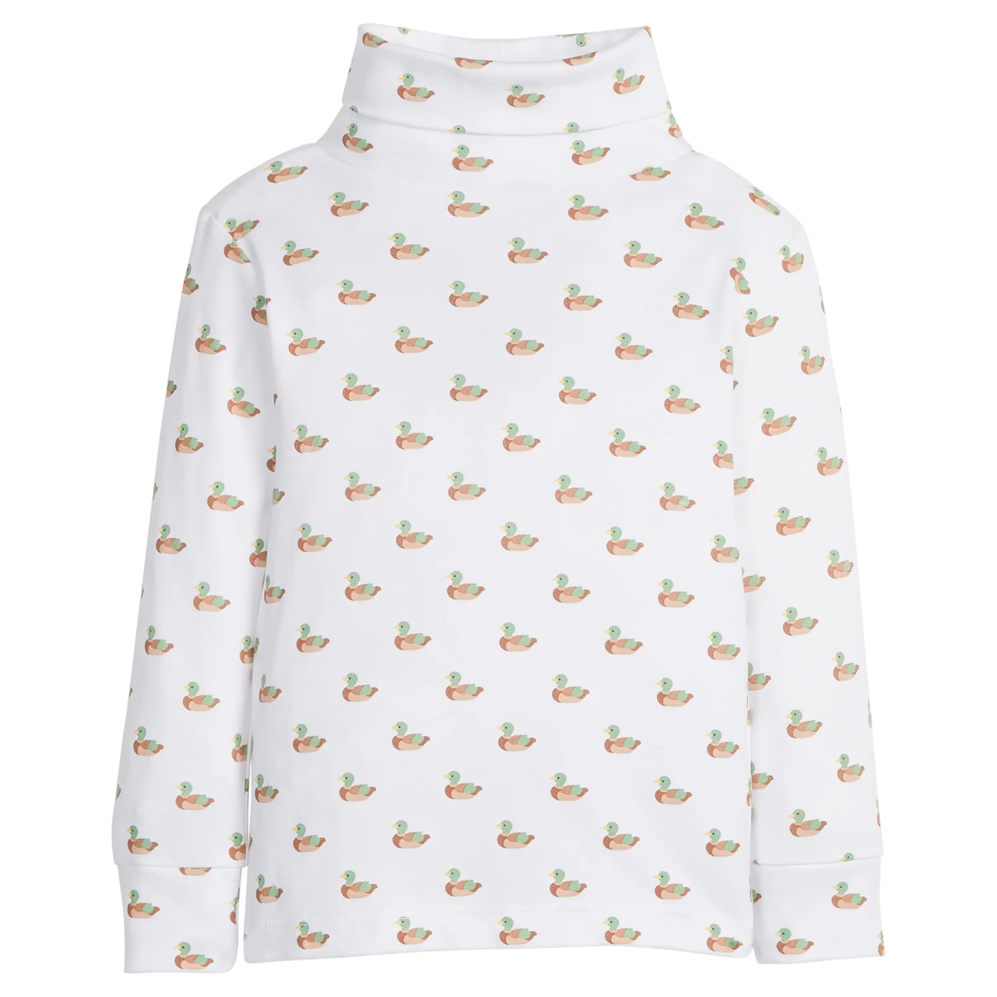 Mini Mallards Printed Turtleneck