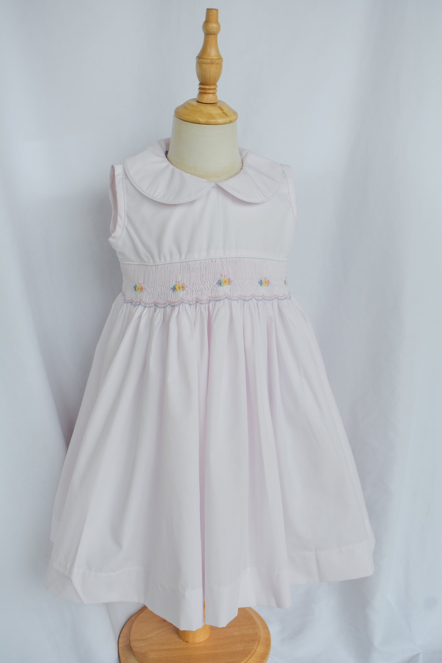 Blush Bouquets Bow Back Dress