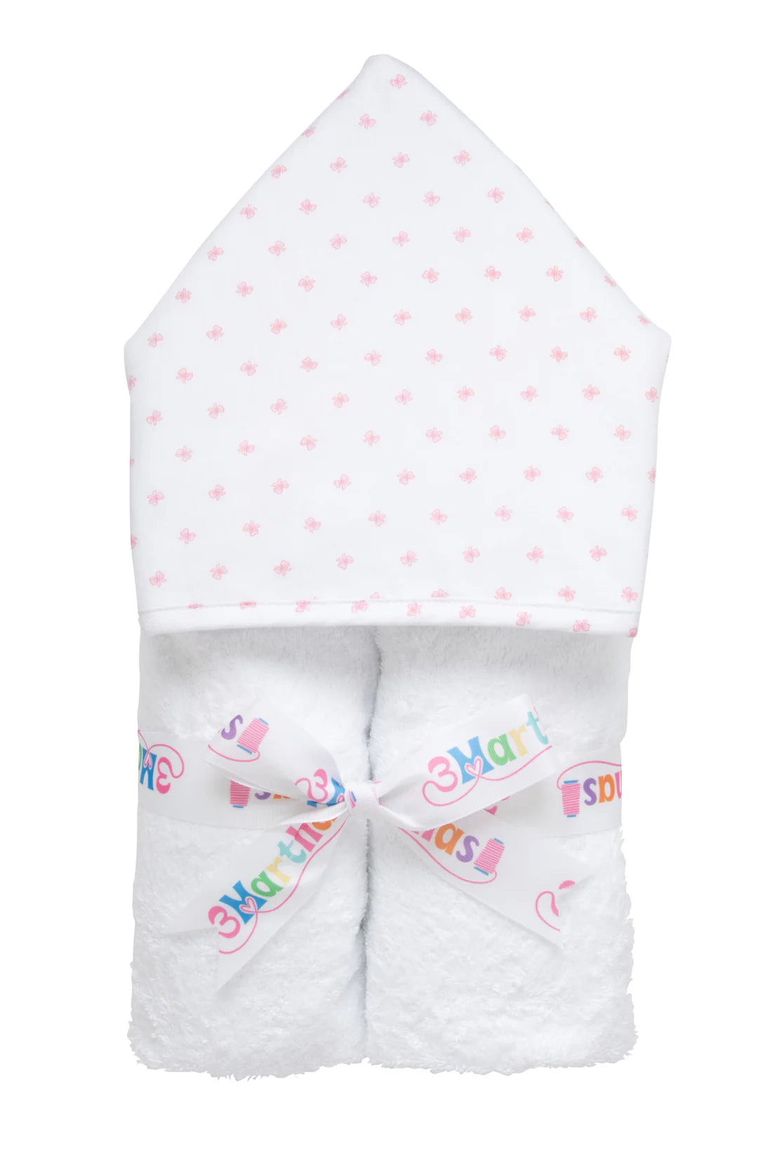 Everykid Towel-Pink Bows