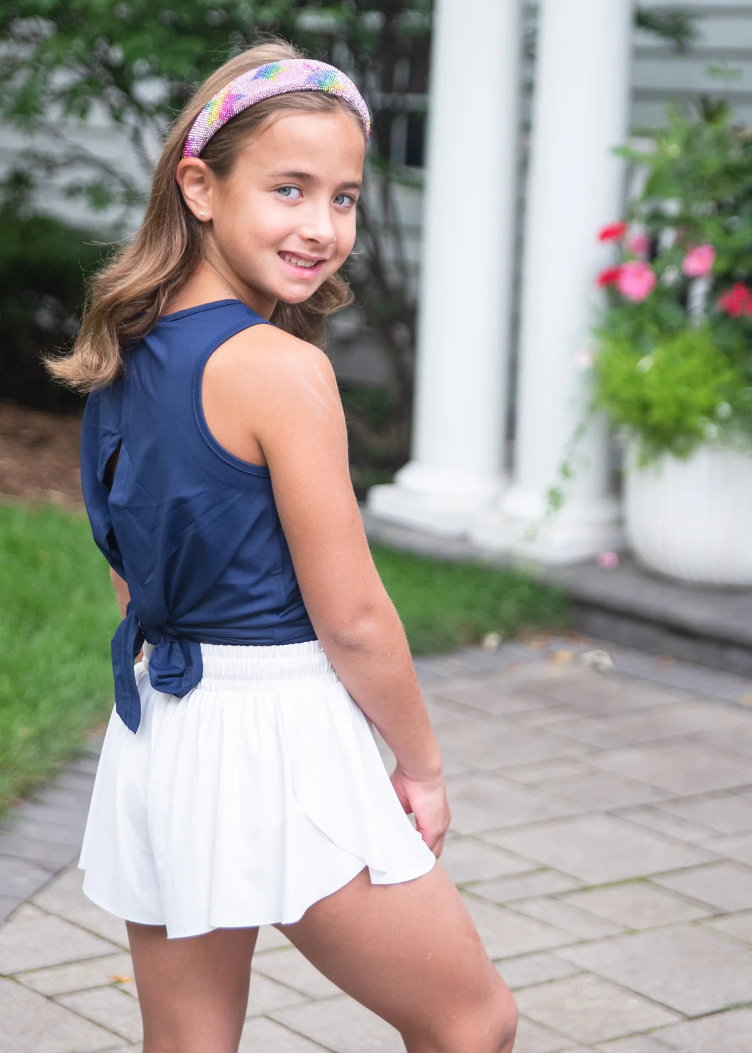 Butterfly Shorts-White