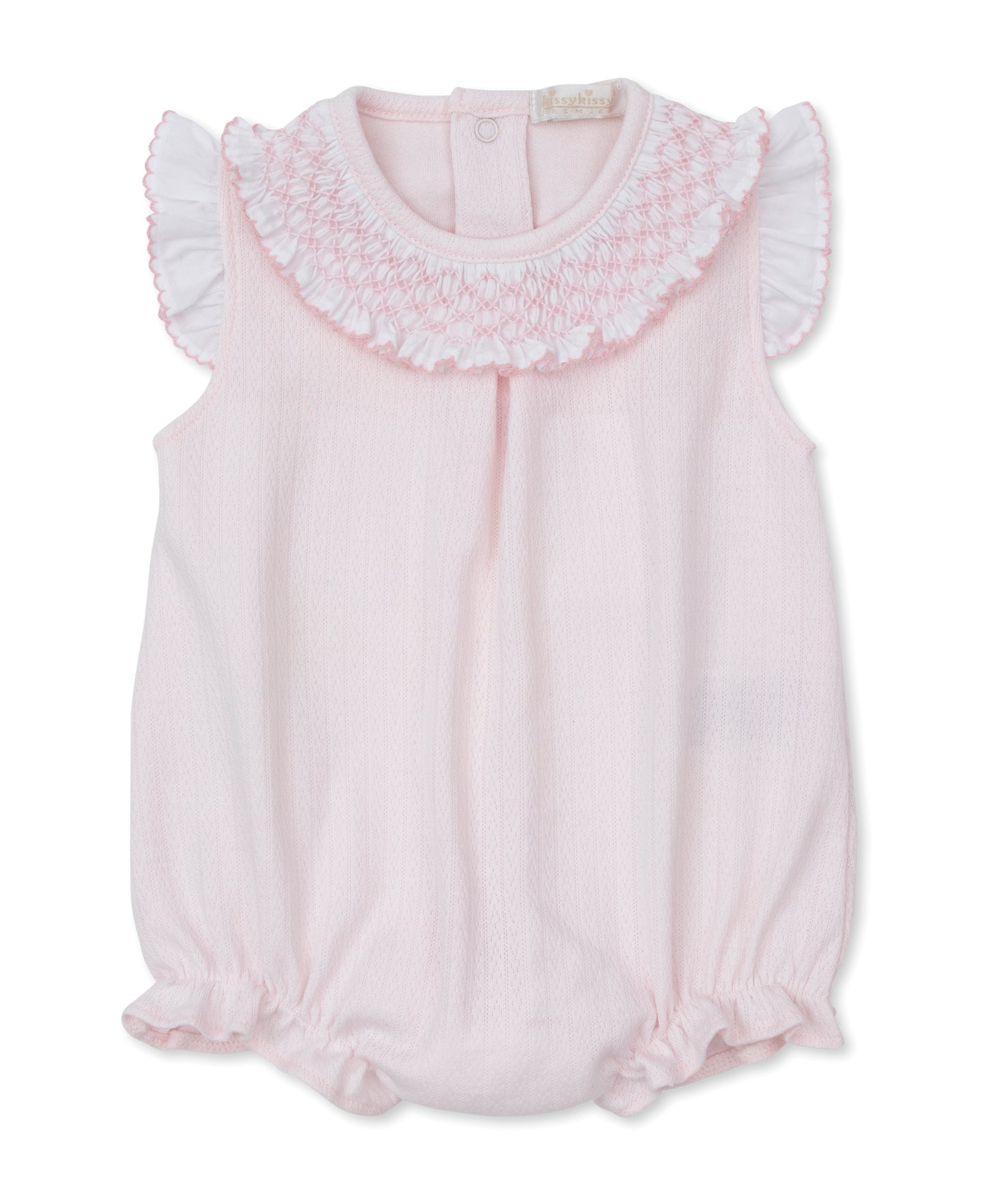 CLB Smocked Ruffle Bubble