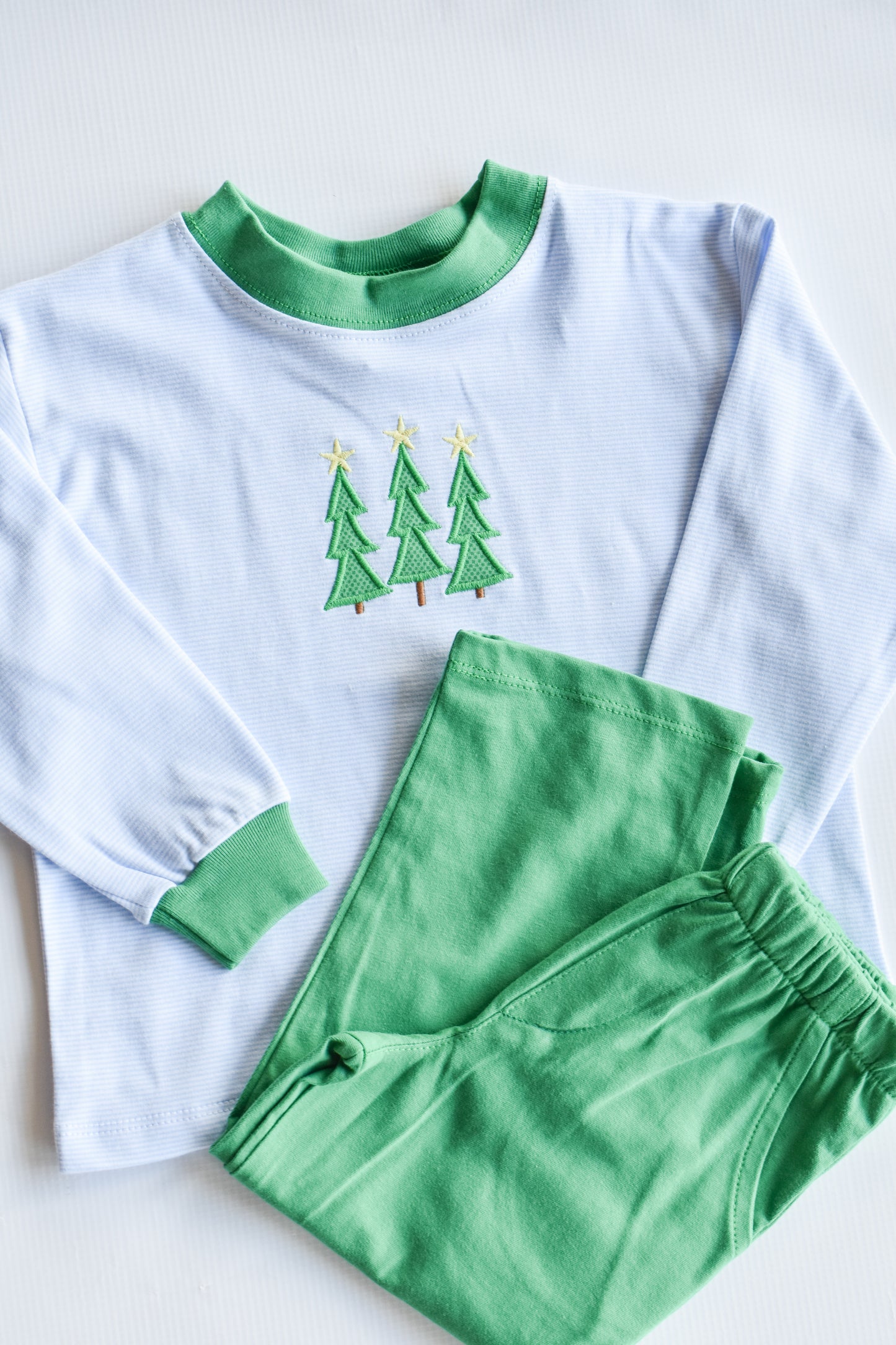 Enchanted Evergreens Boy's Pant Set