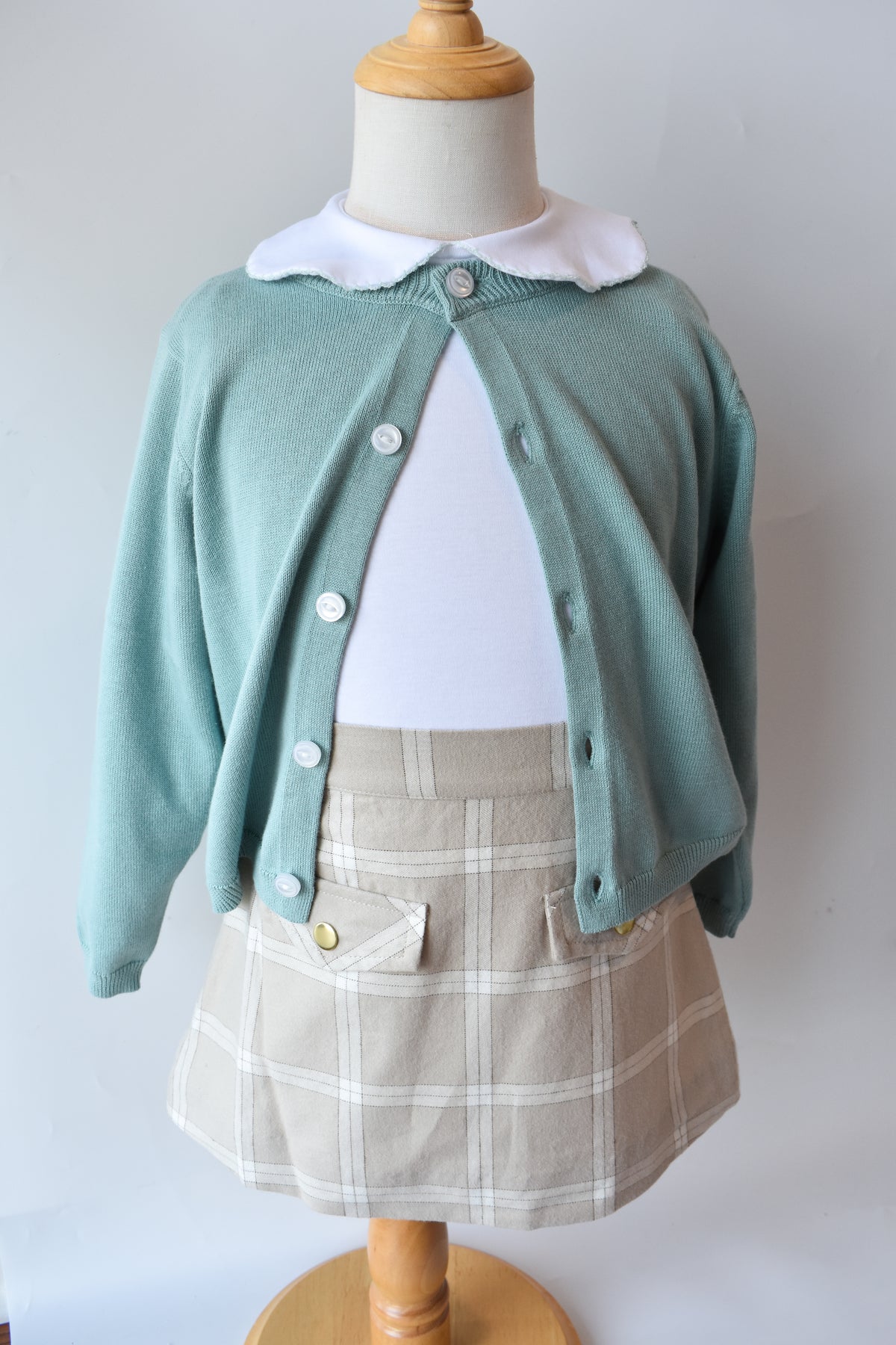 Perrin Flannel Pocket Skirt-Thompson Park Plaid