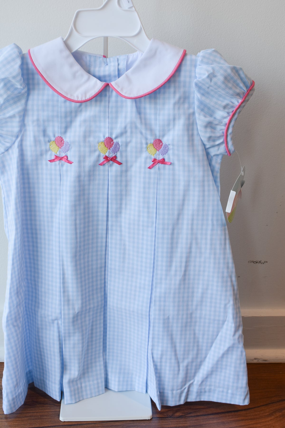 Camilla Blue Gingham Birthday Dress