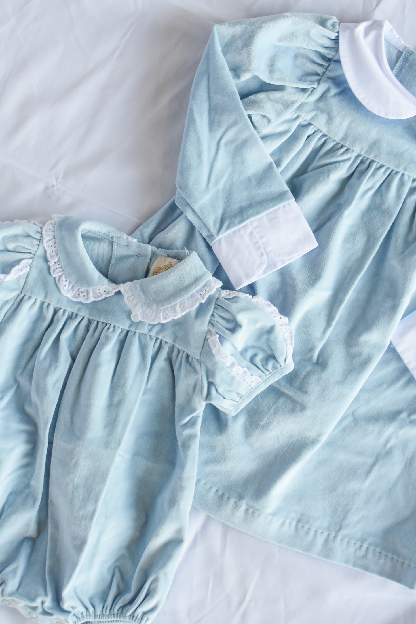 Mary Baker Bubble-Velvet Barrington Blue