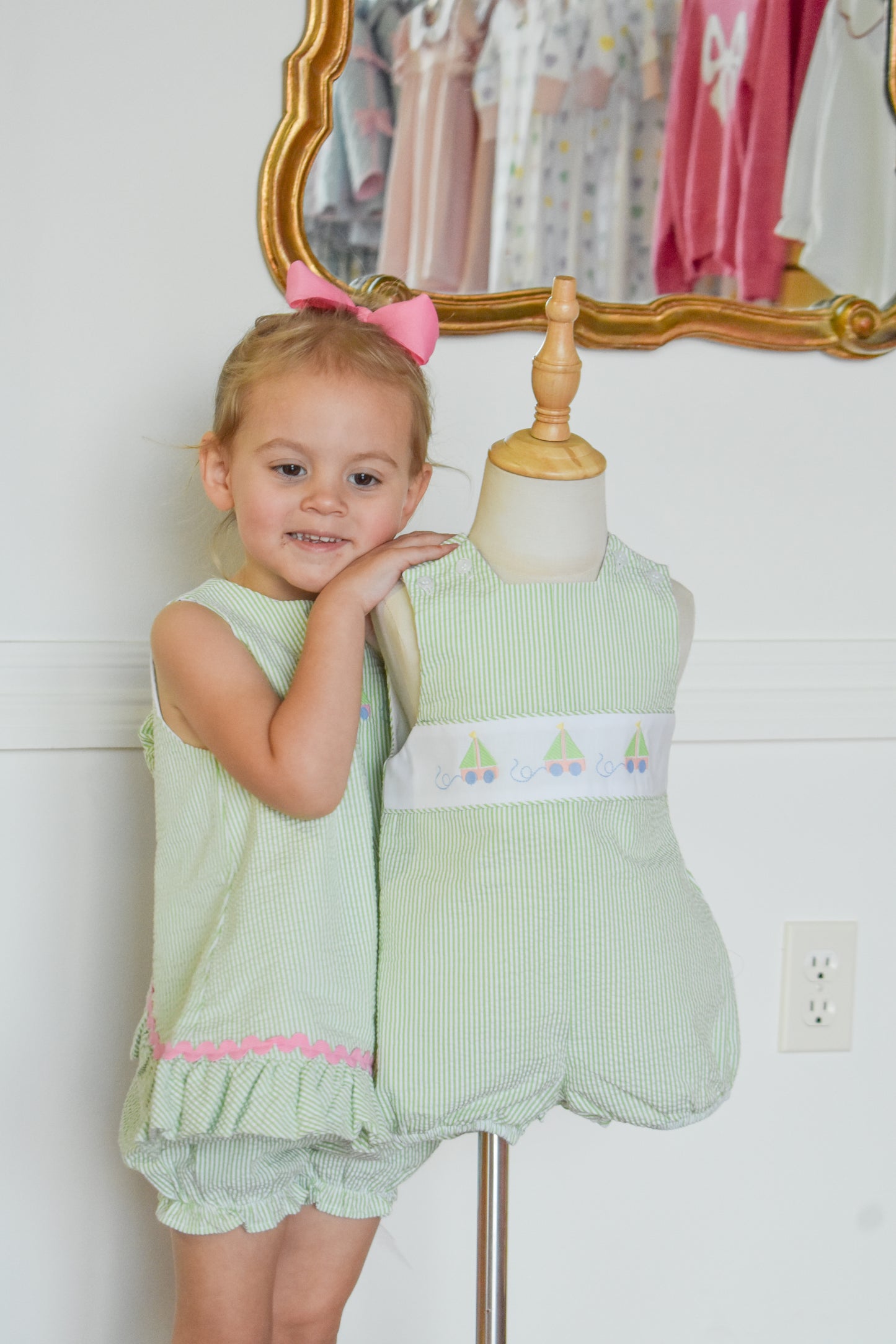 Portside Playtime-Angel Tie Bloomer Set