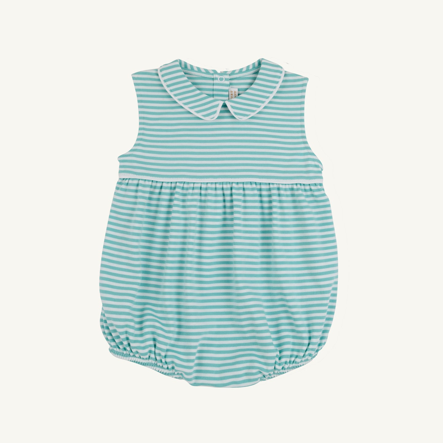 Sleeveless Bradford Bubble-Turks Teal Stripe