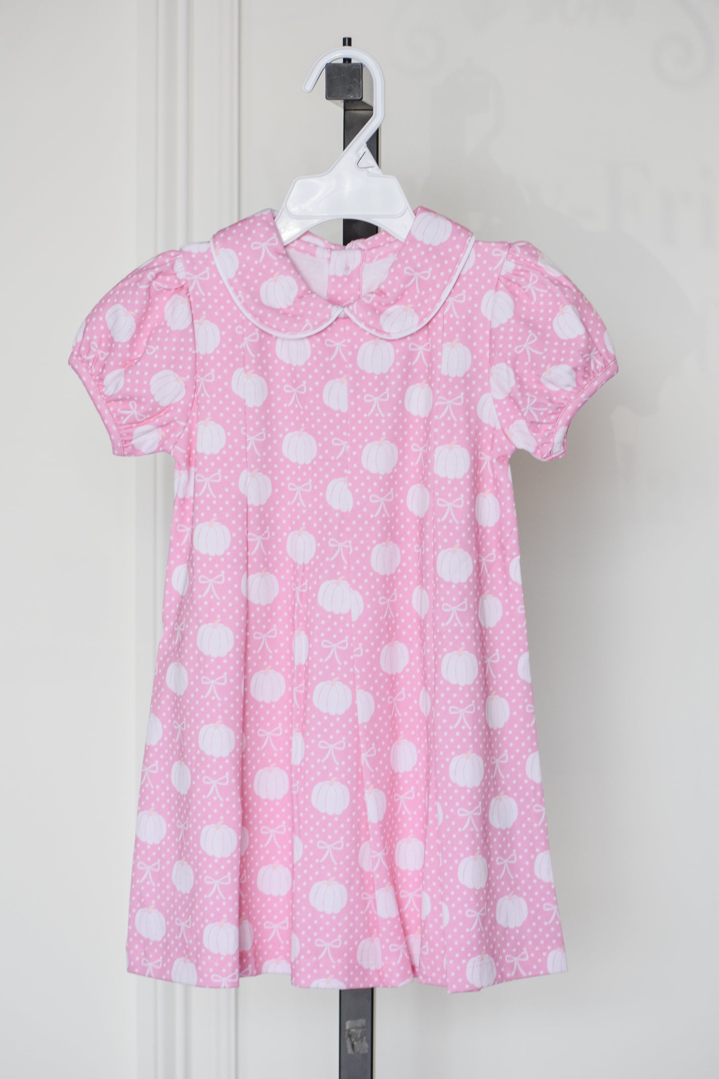 Pink Patch Cutie-Penny Pleat Dress