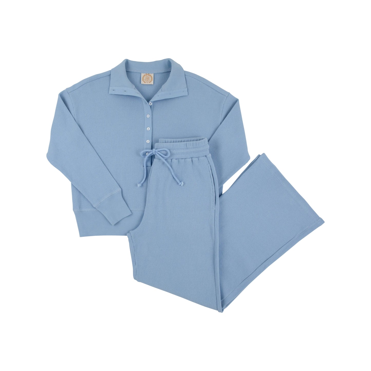 Libby's Women's Lounge Set-Sarasota Sky Waffle Knit
