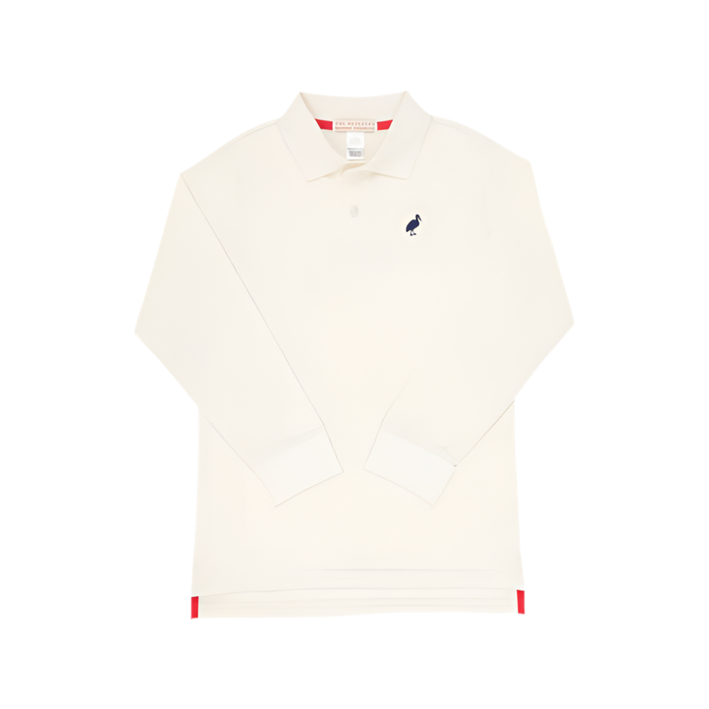 Palmetto Pearl LS Prim and Proper Polo