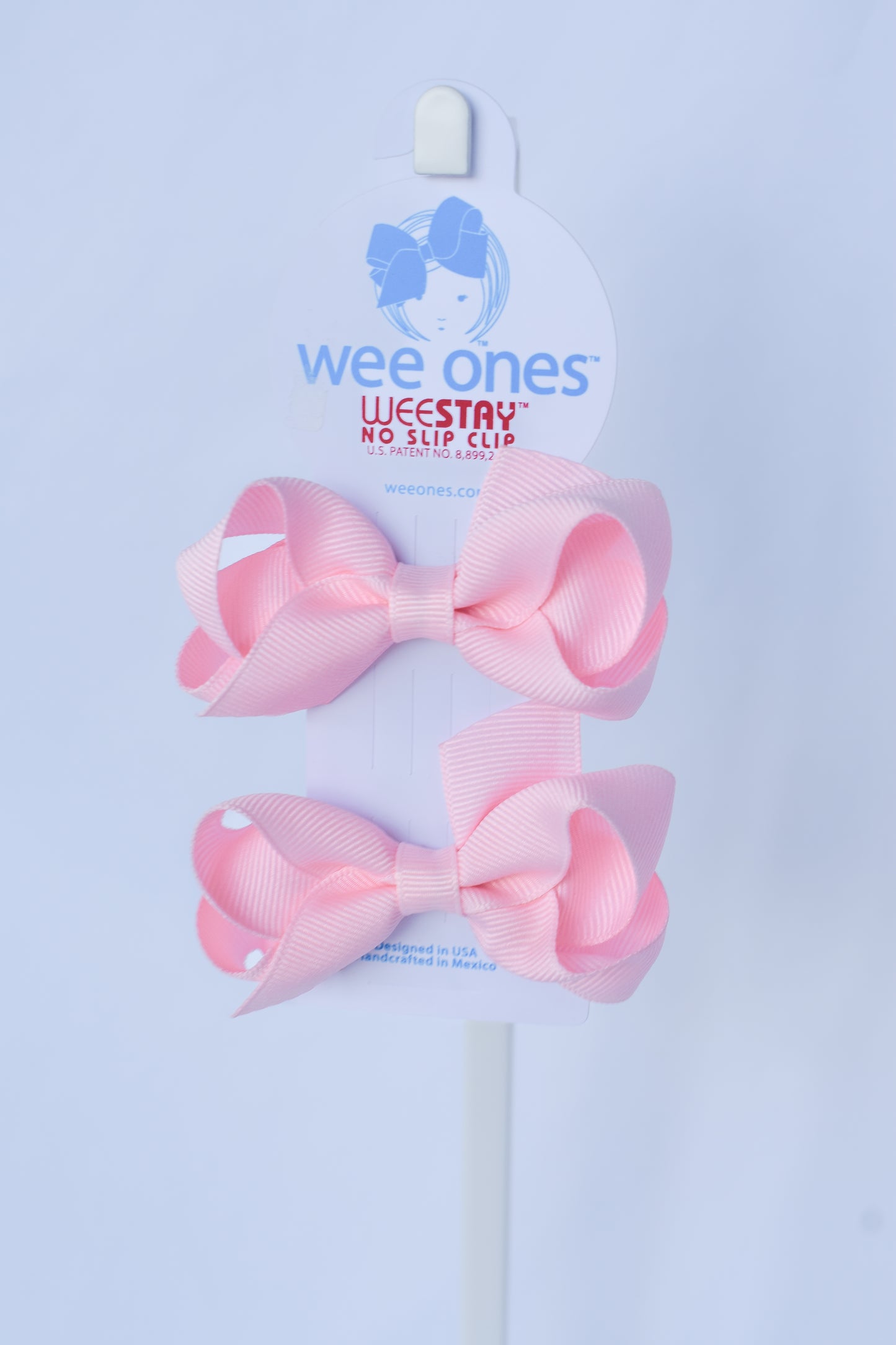 Mini Classic Wrap Pigtail Pair Bows
