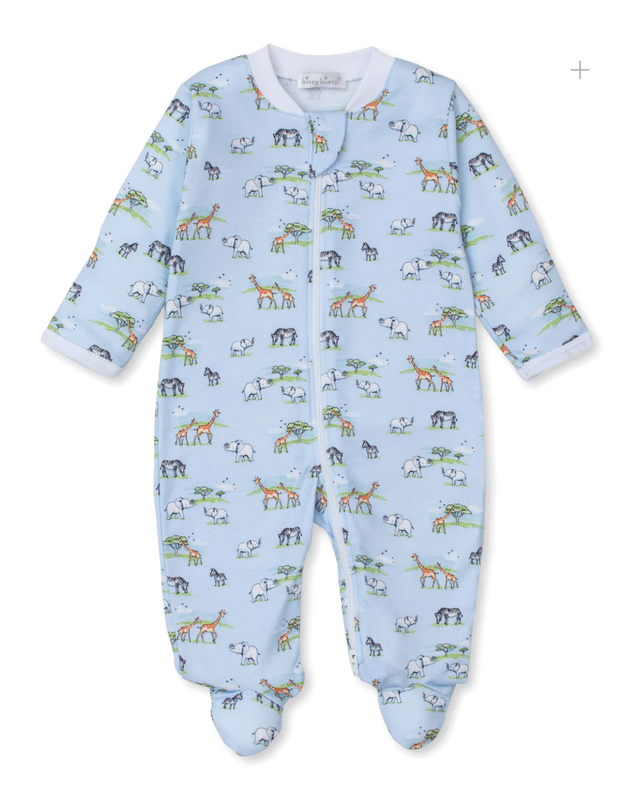 Jungle Oasis Footie W Zip
