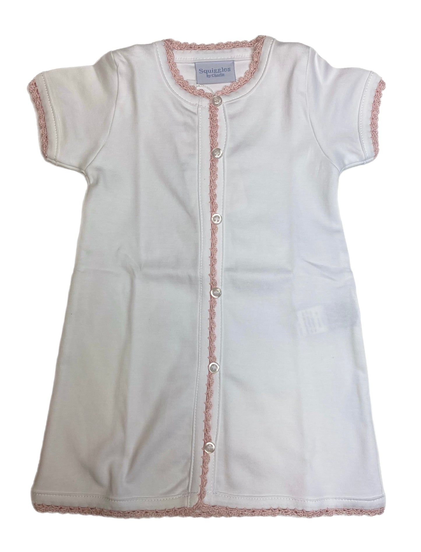 Plain Day Gown-Short Sleeve