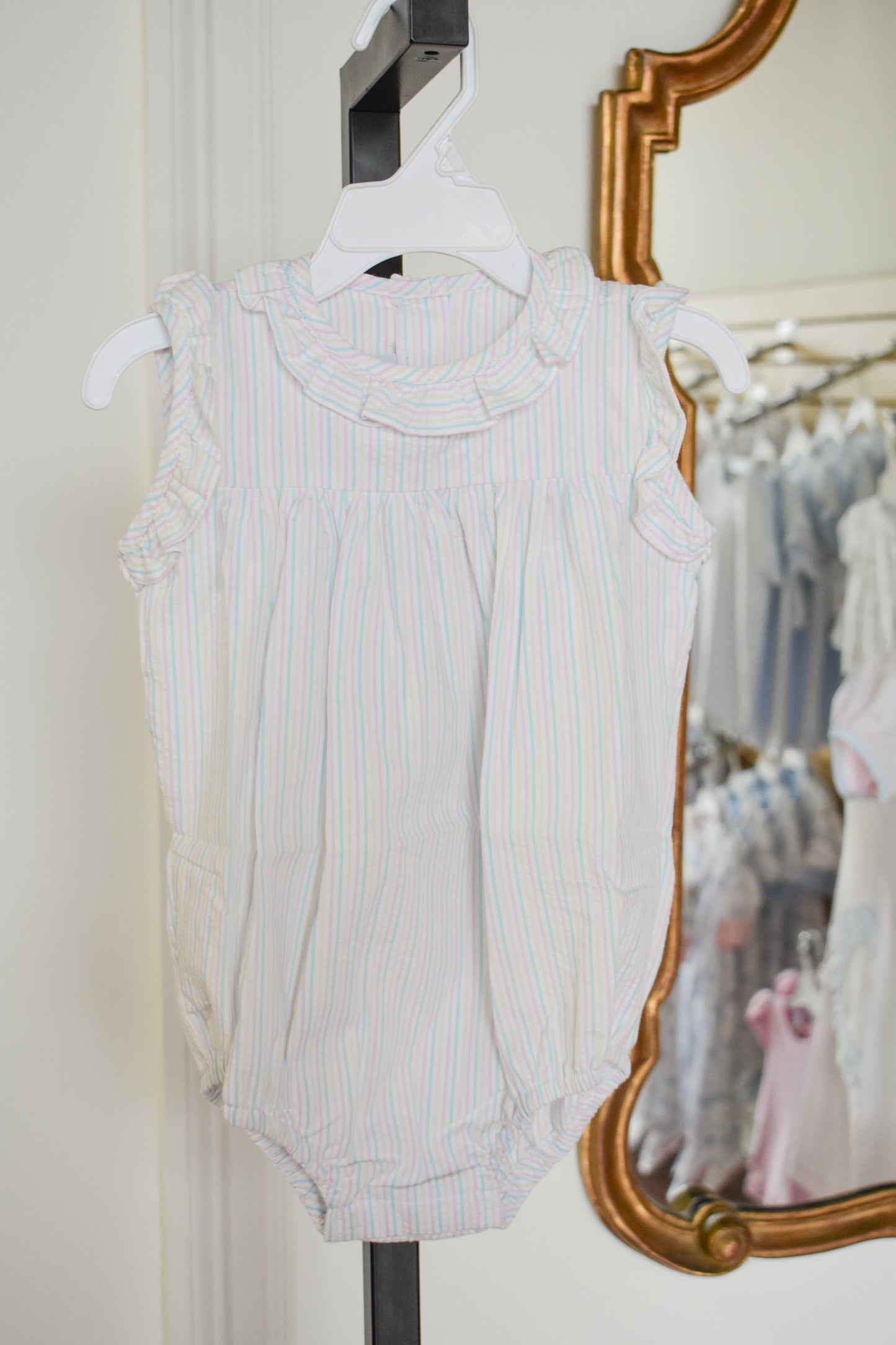 Pastel Striped Rosie Bubble