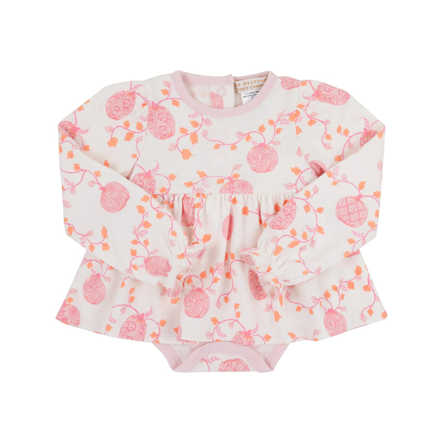 Long Sleeve Daisy Diaper Cover-'Gourd'geous