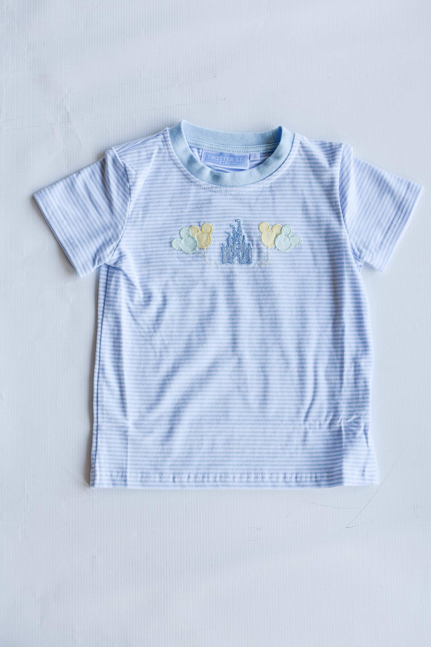 Magical Castle Blue Knit T-Shirt
