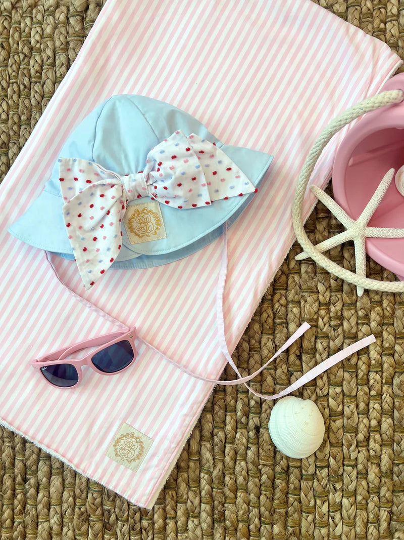Pippa Petal Hat-Buckhead Blue w/ Bow