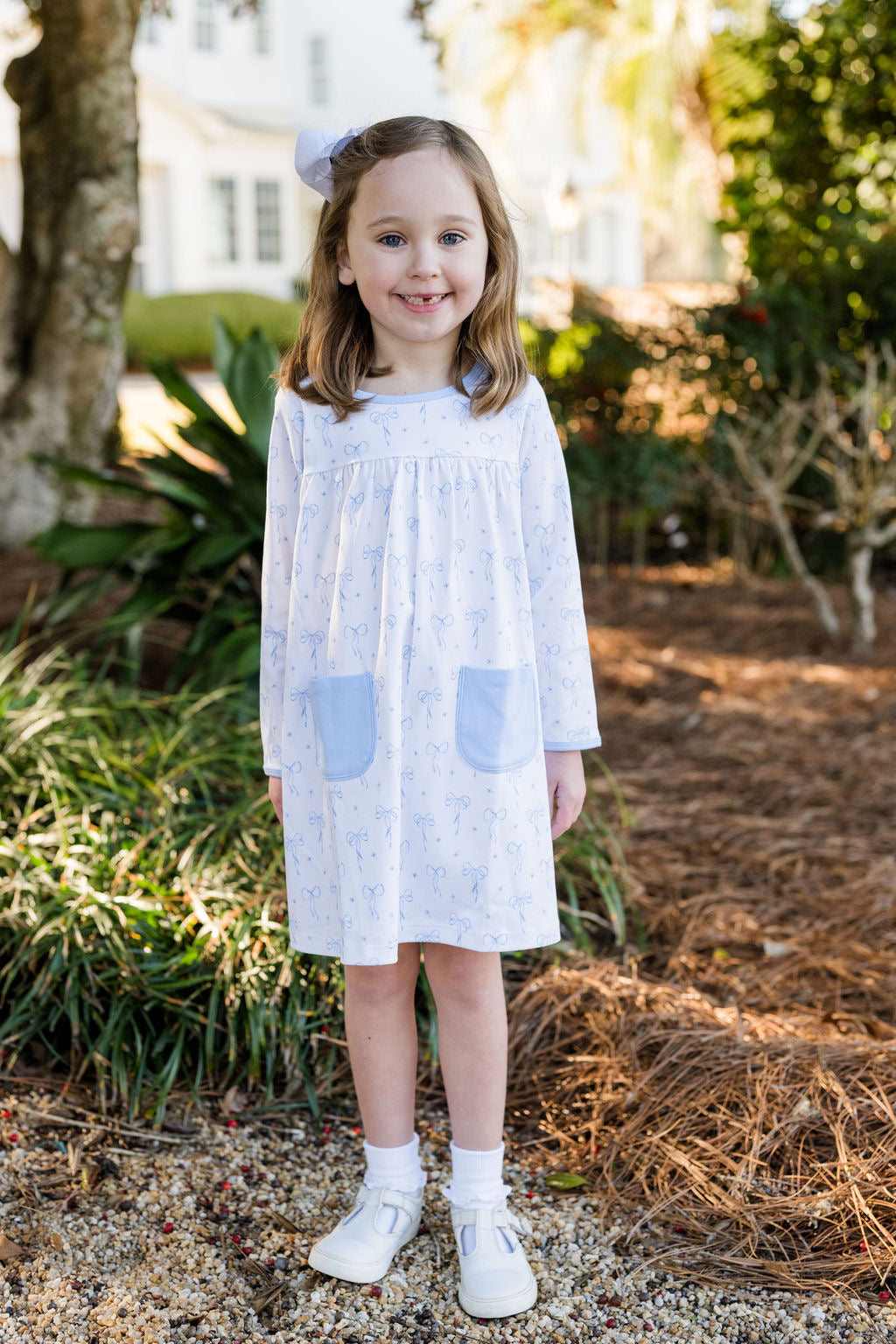 Falling For Bows-Lennon Dress
