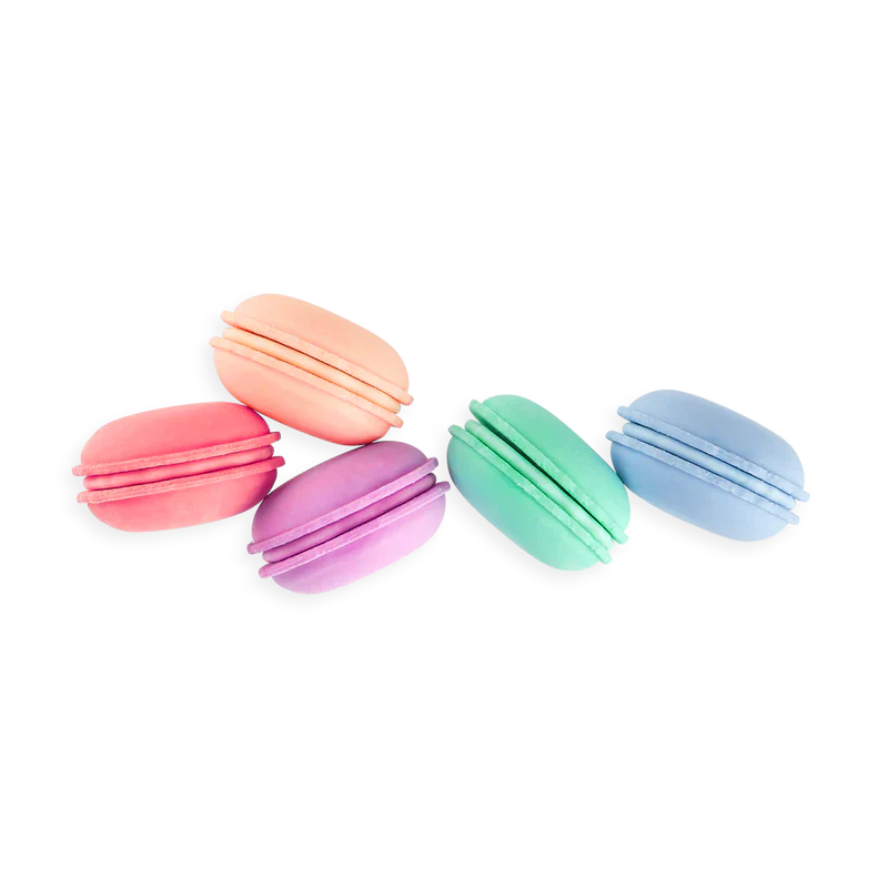 Le Macaron-Vanilla Scented Puzzle Erasers (Set of 5)