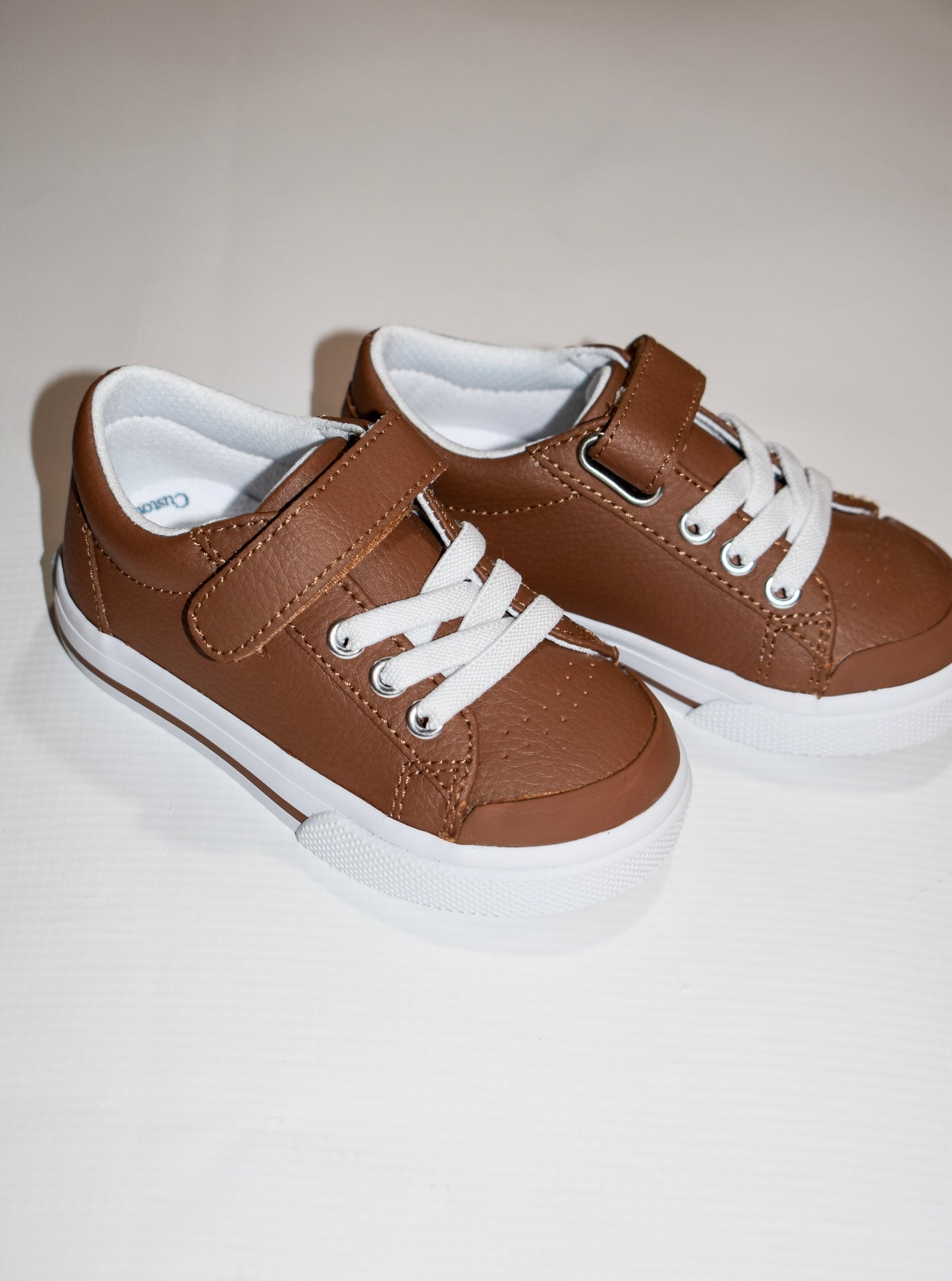 Reese Brown Leather Sneaker