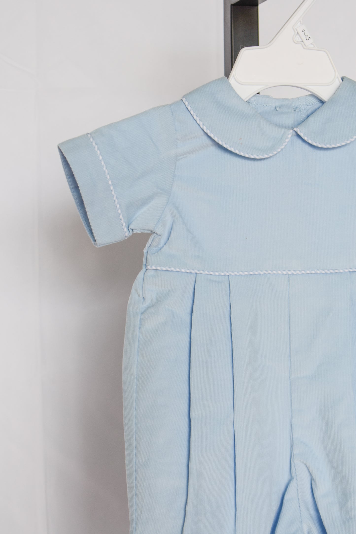 Light Blue Corduroy Spencer Bubble