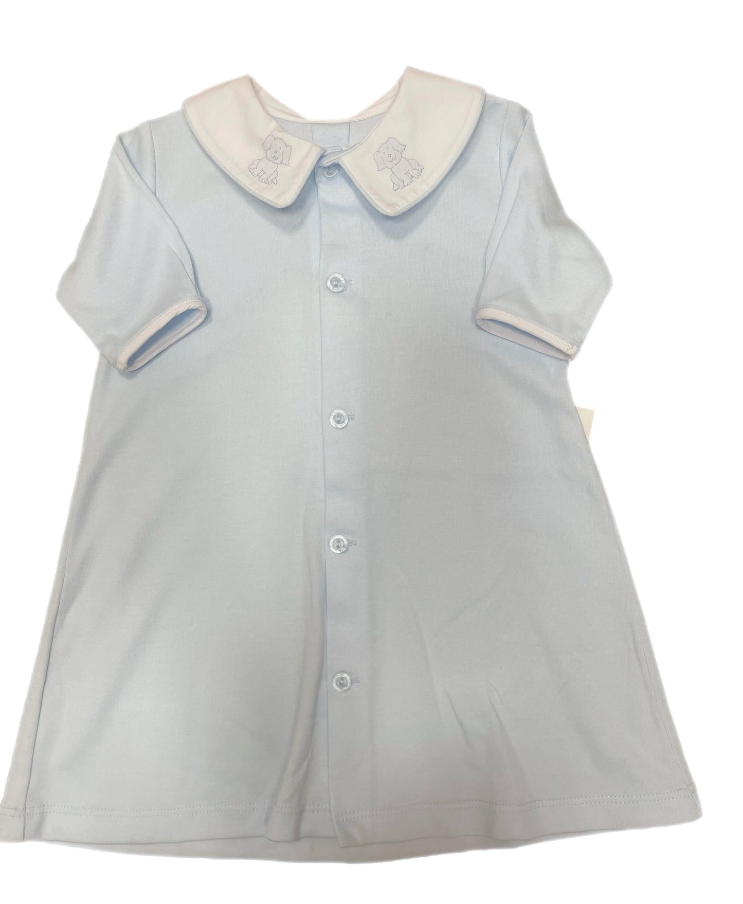 Blue Puppy Day Gown