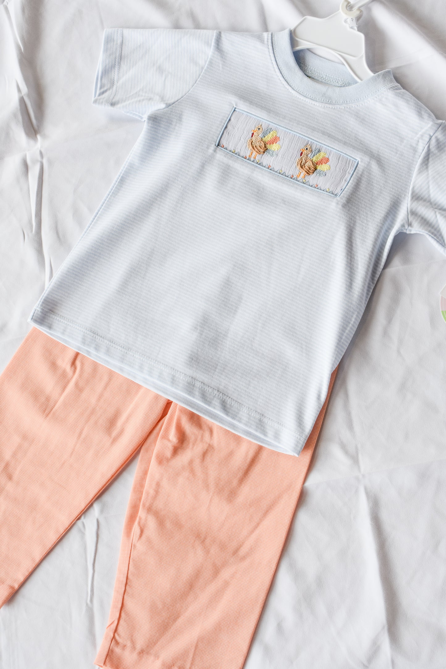 Lil Gobbler Short Sleeve Pant Set