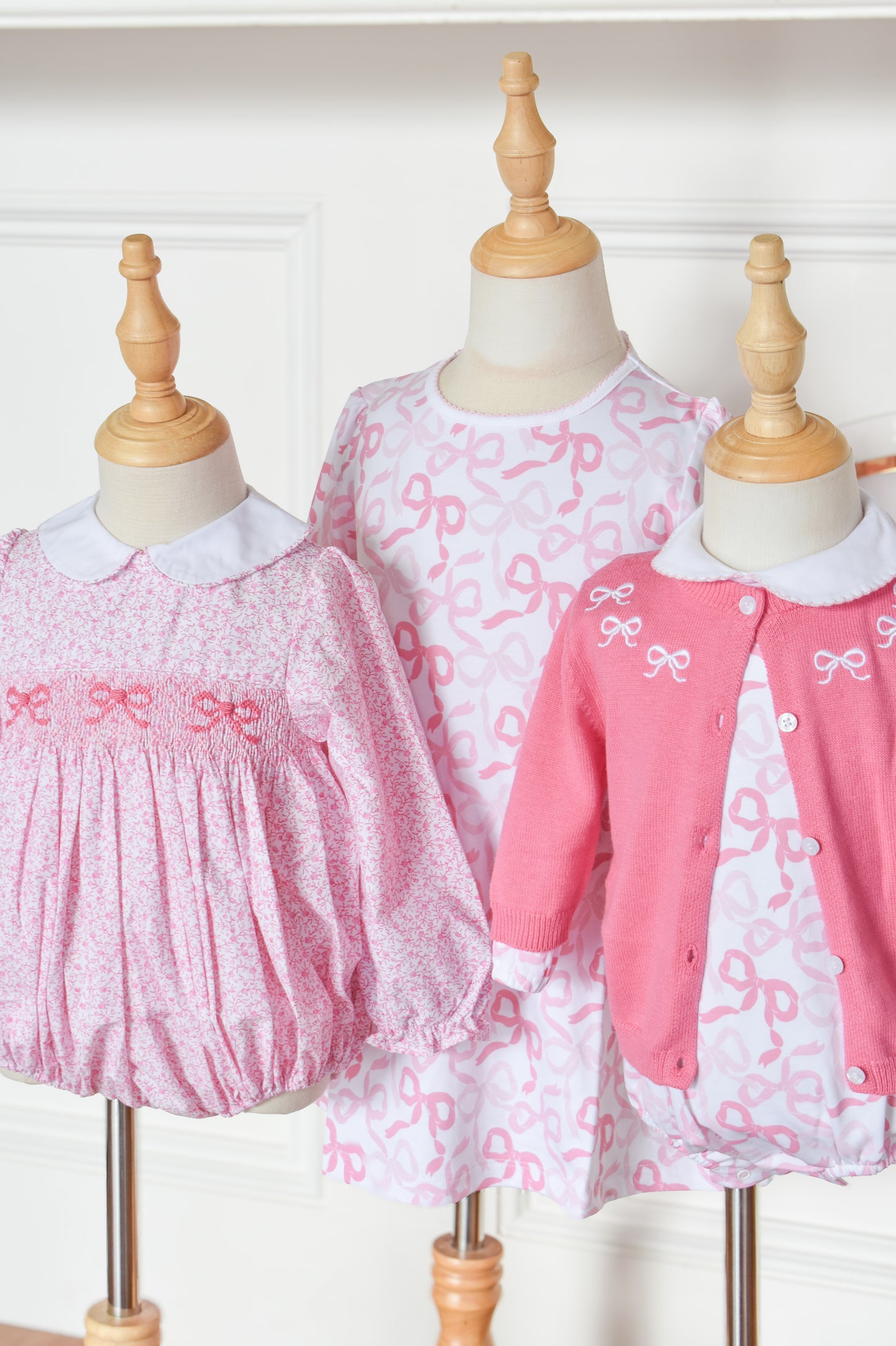 Smocked Bow Vinings Natalie Bubble