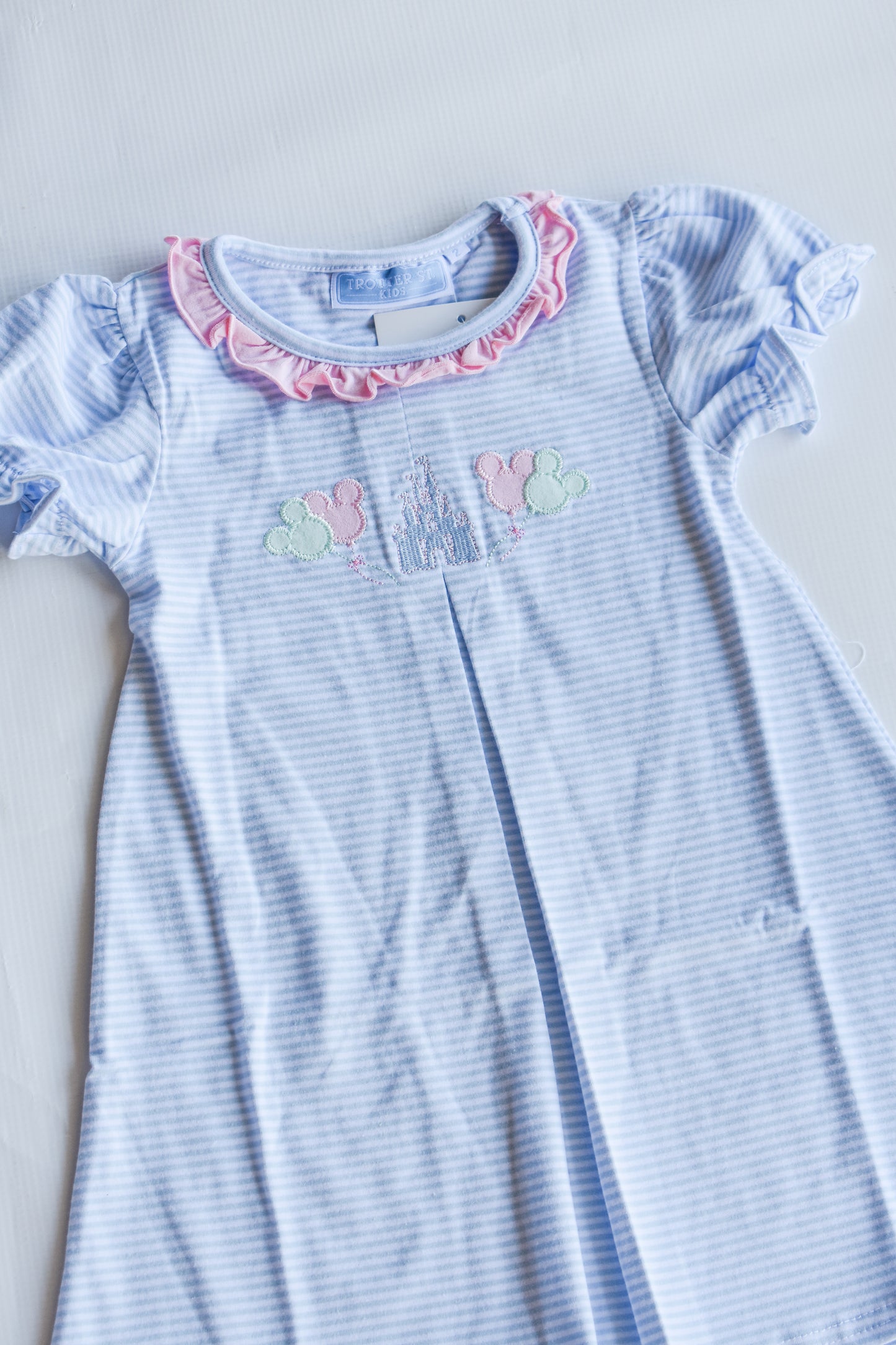 Magically Ever After Ruffle Trim Knit Dress