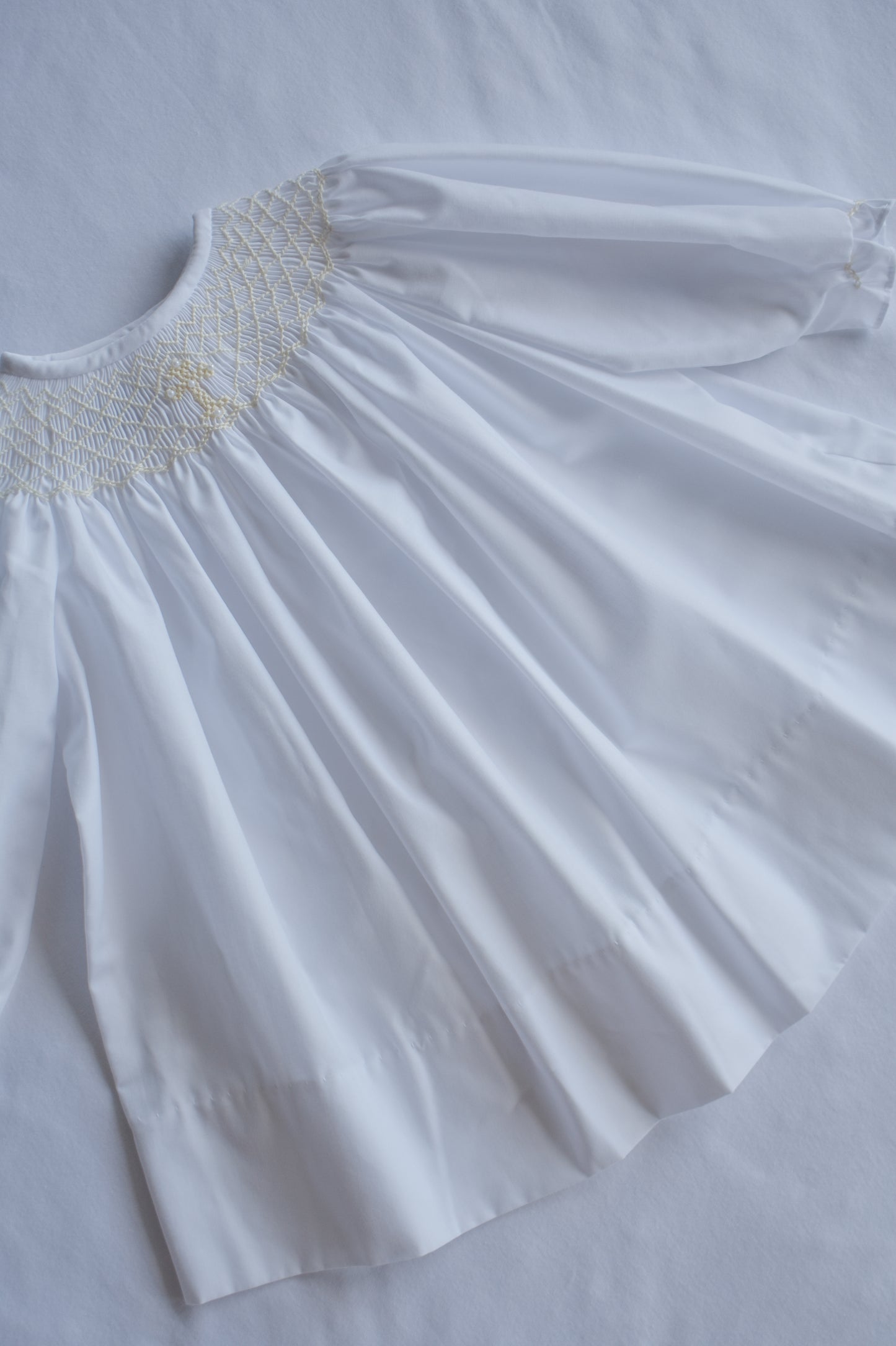 Heavenly Grace-Ivory Christening Bishop Dress