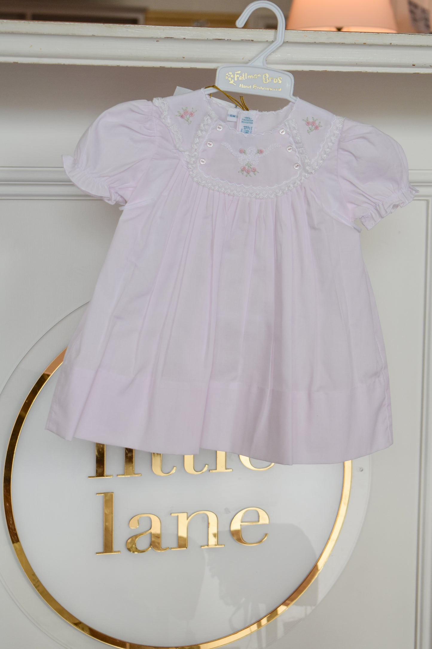 Vintage Bows & Lace Heirloom Dress