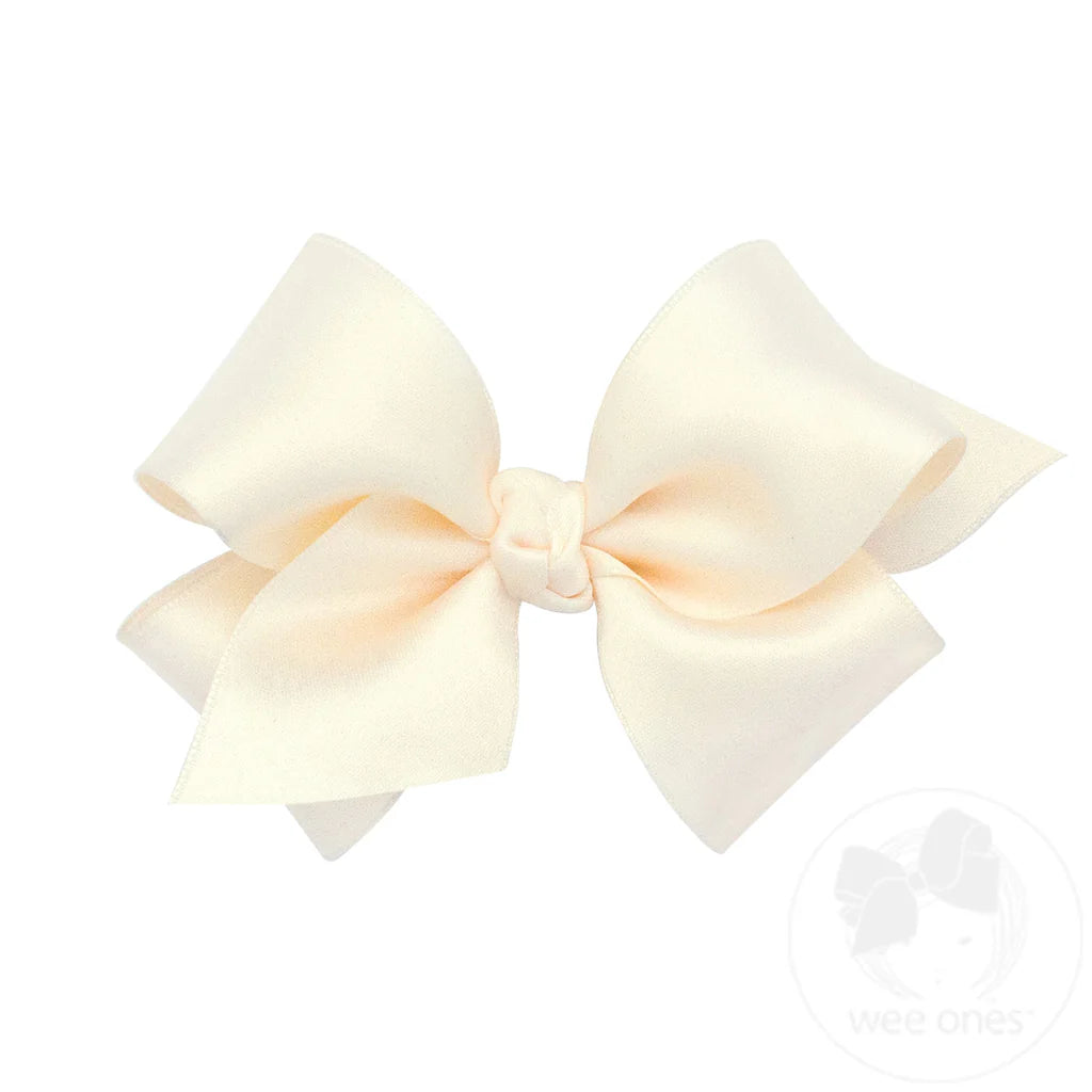 Mini French Satin Classic Wrap Bow