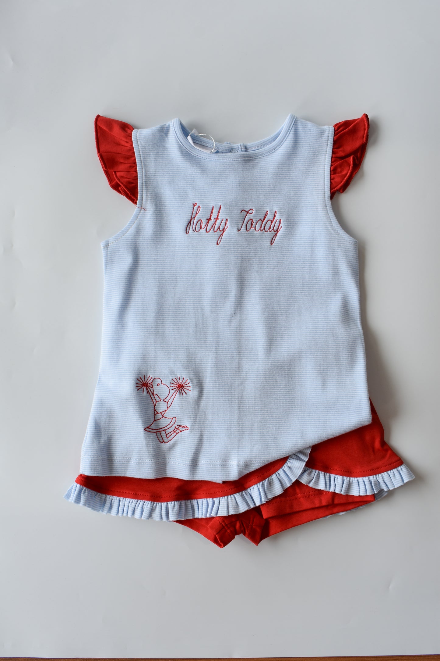 Hotty Toddy Cheerleader Skort Set