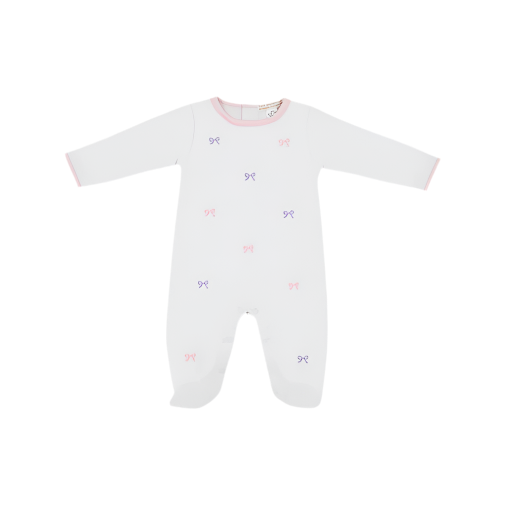 Rock Me Romper-Pink and Purple Bows