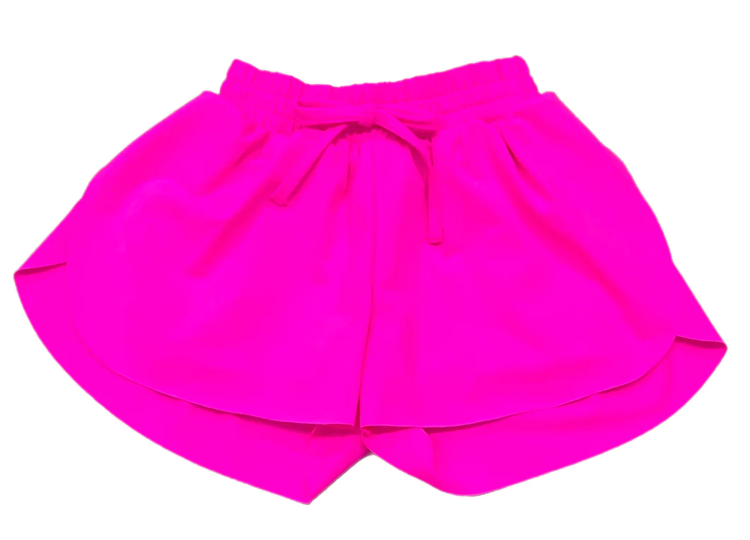 Butterfly Shorts-Bright Pink