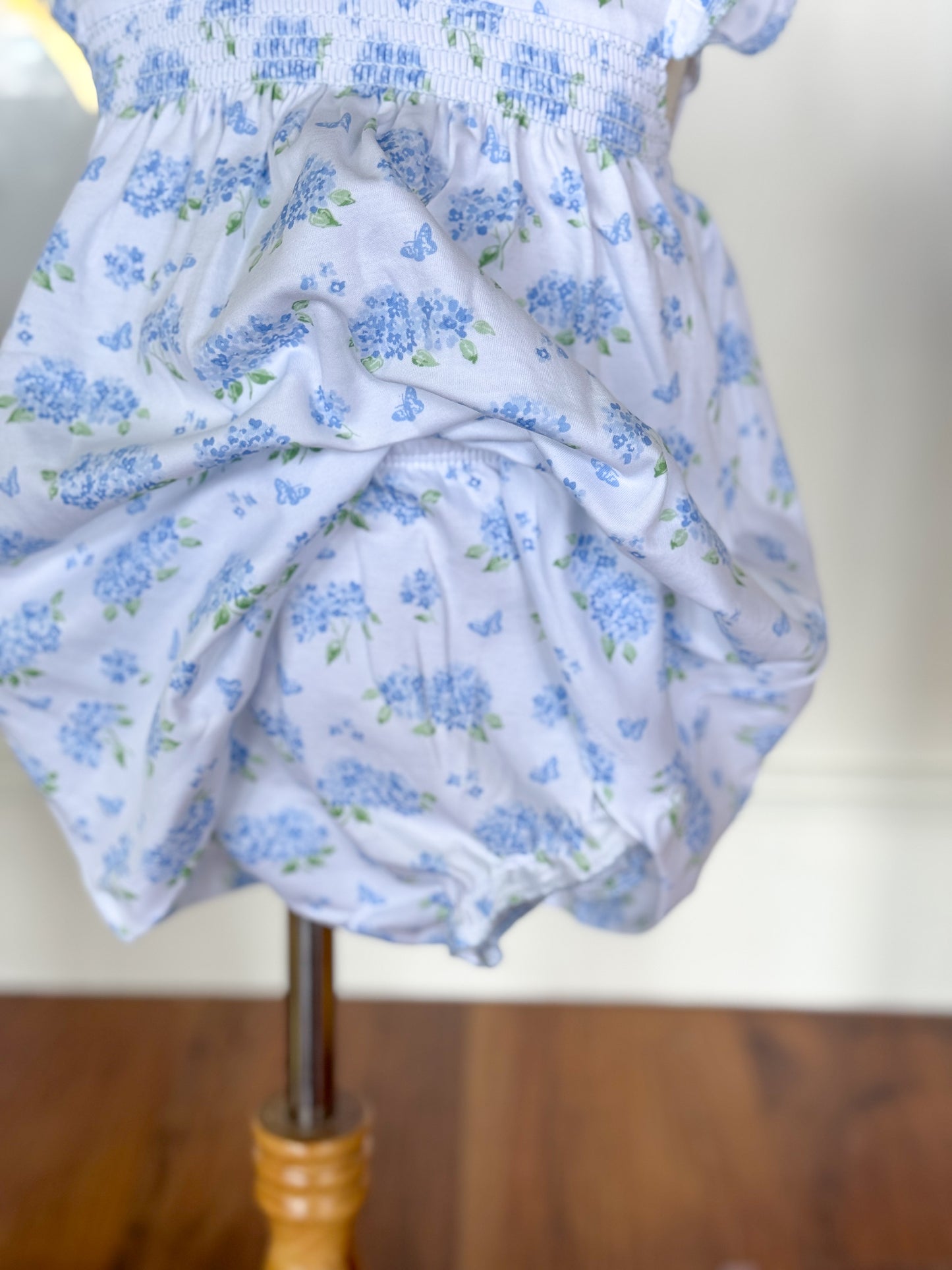 Heavenly Hydrangeas Light Blue Dress Set