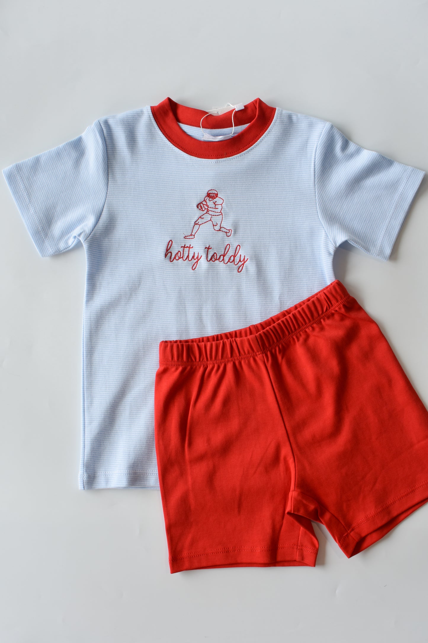 Hotty Toddy Football Player Short Set