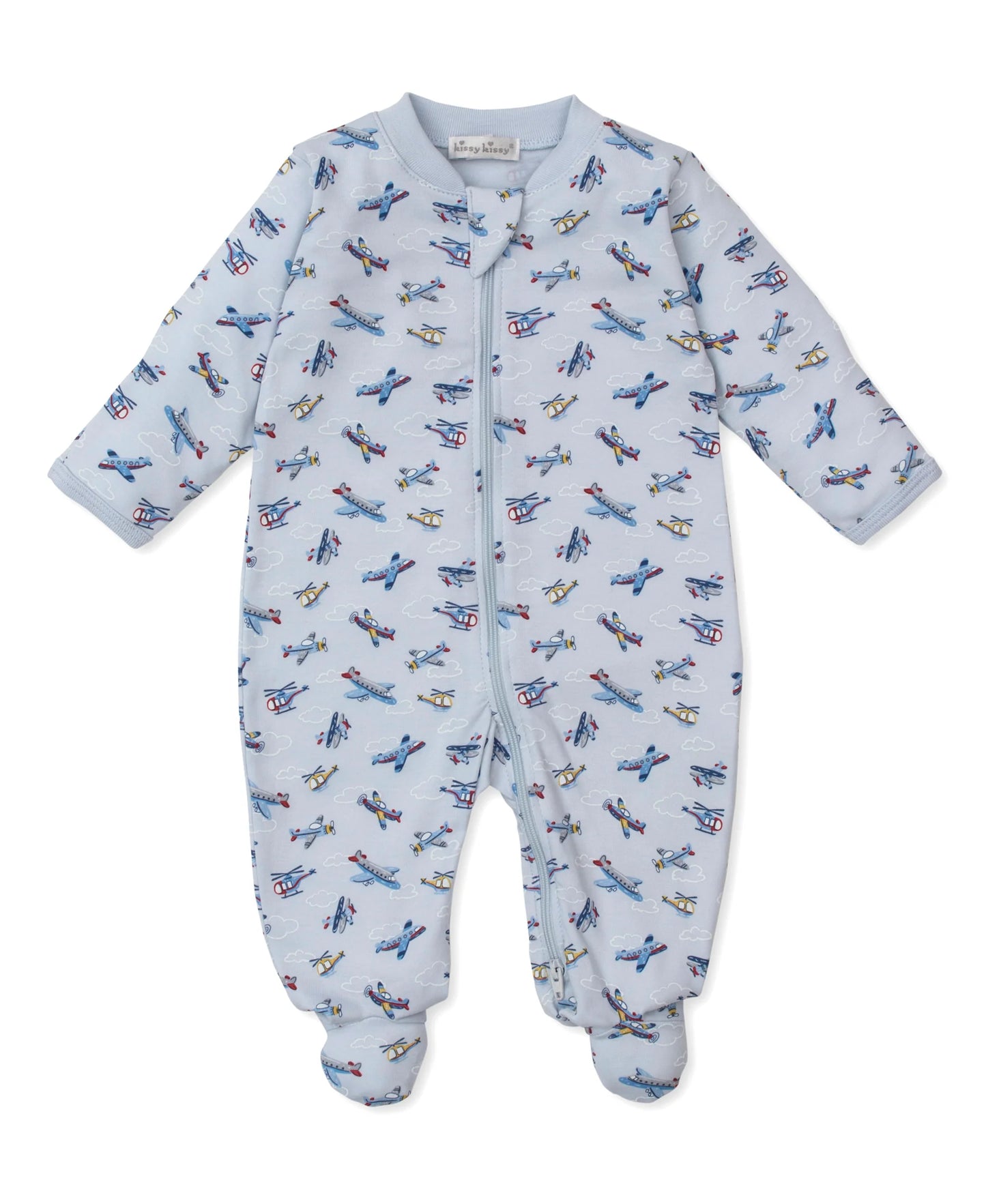 Air Adventures Zipper Footie