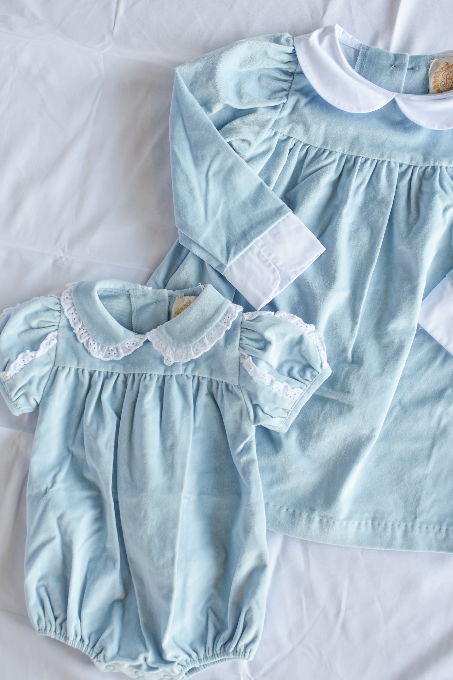 Mary Baker Bubble-Velvet Barrington Blue
