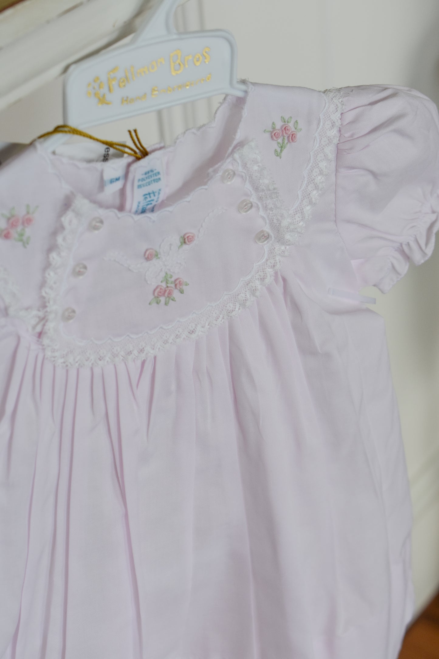 Vintage Bows & Lace Heirloom Dress