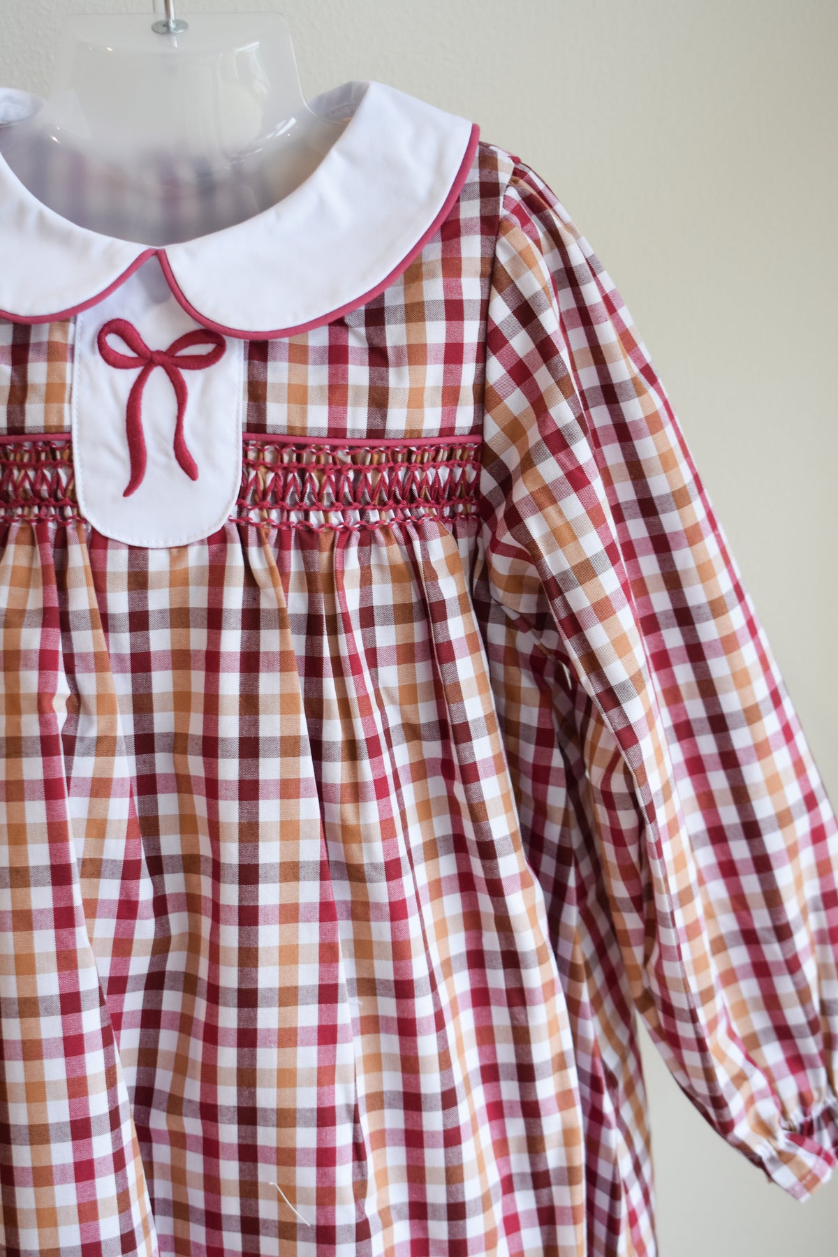 Long Sleeve Mary Dal Dress-Easton Pond Plaid