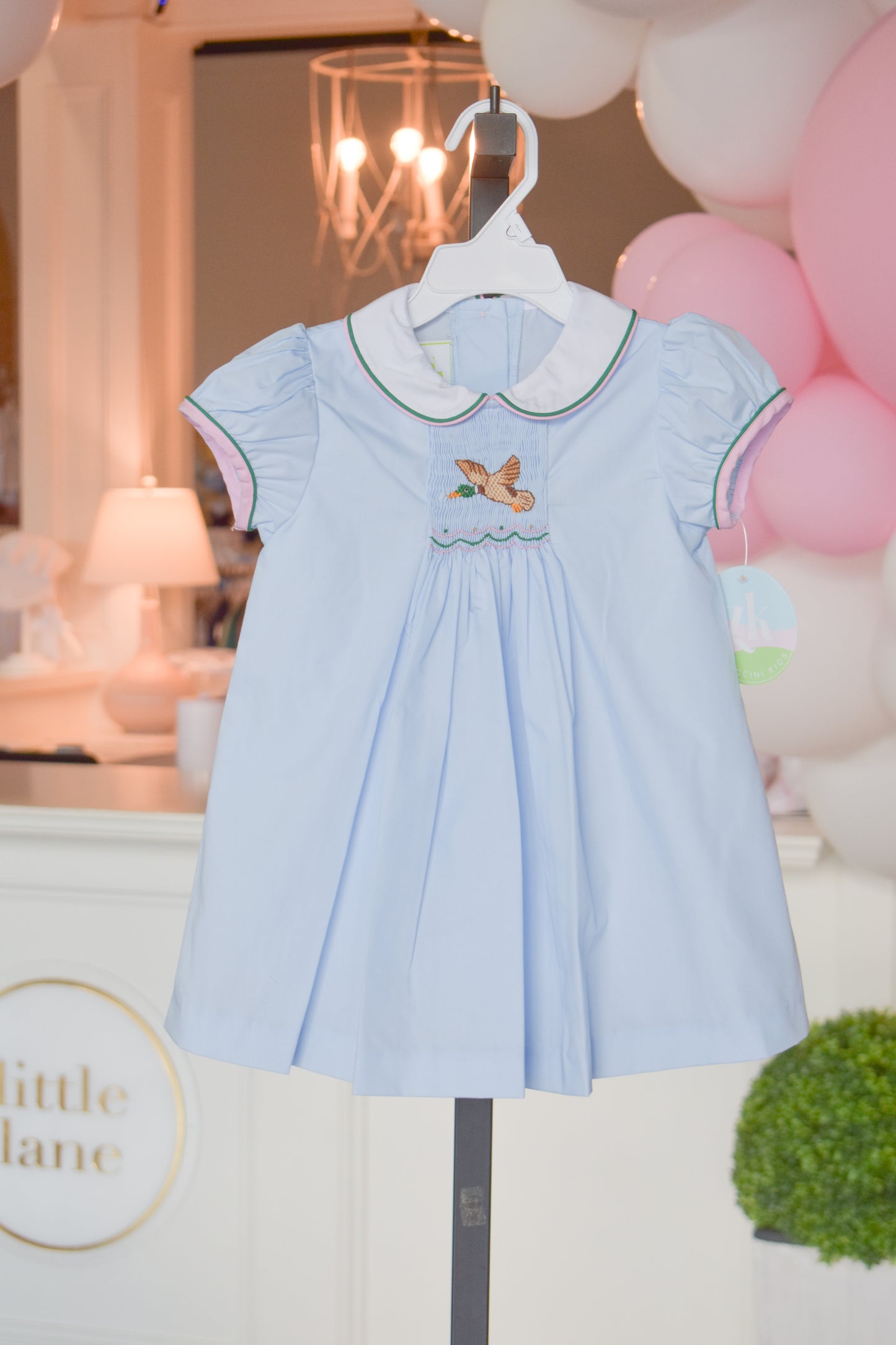 Feathered Friends Smocked Sylvie Dress