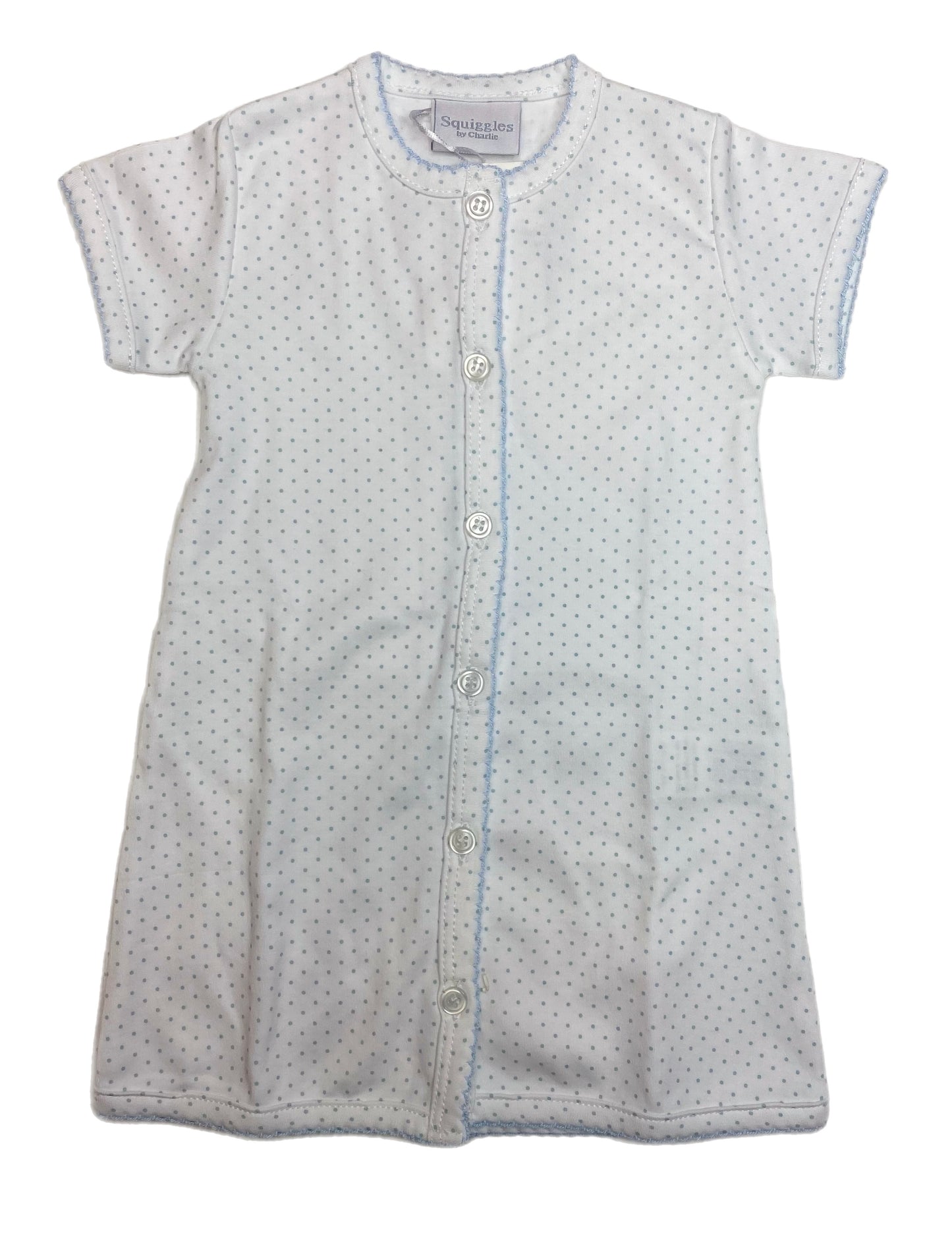 Plain Day Gown-Short Sleeve